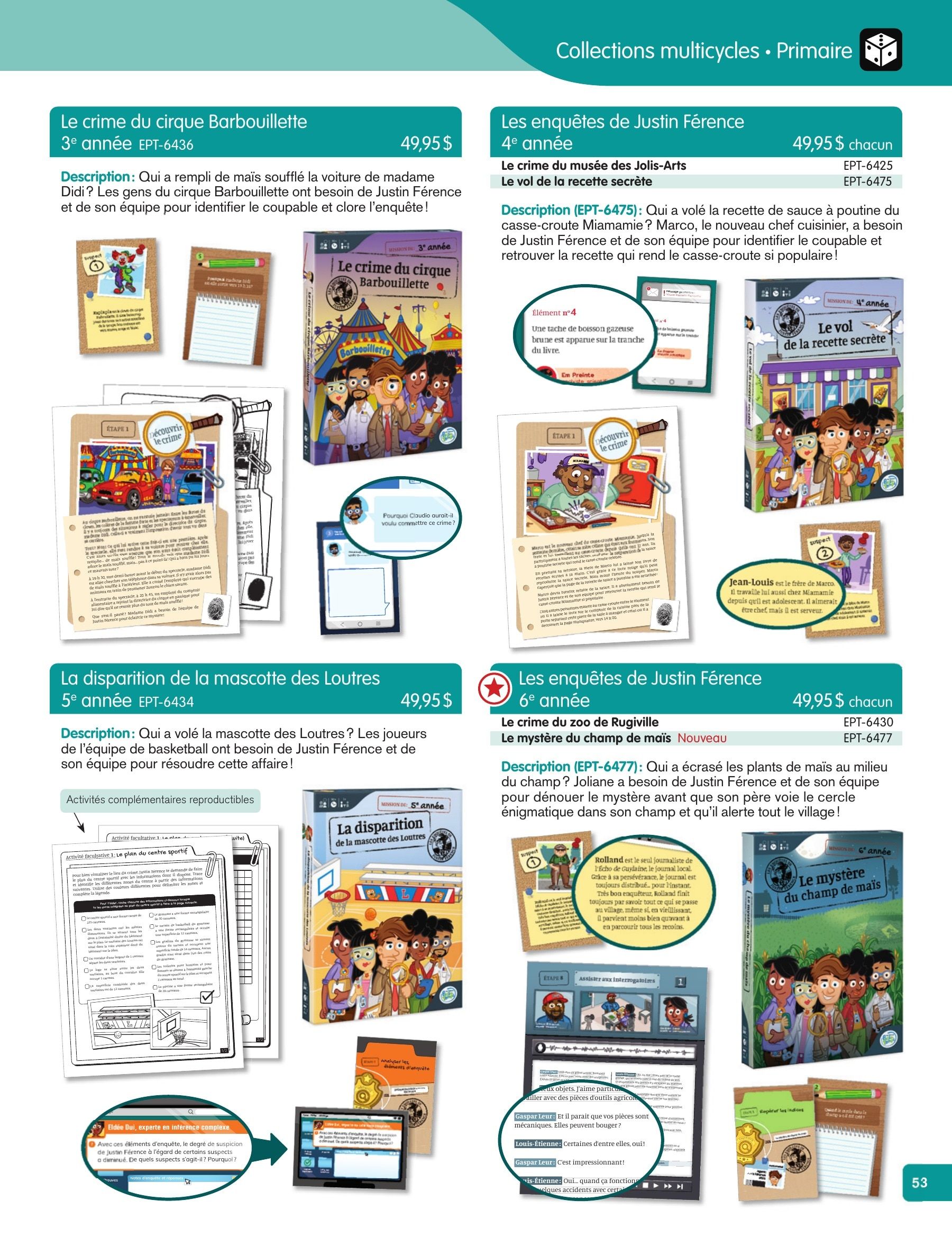 Les Éditions Passe-Temps Educational Products Catalog Flyer April 1, 2026 - June 30, 2027
