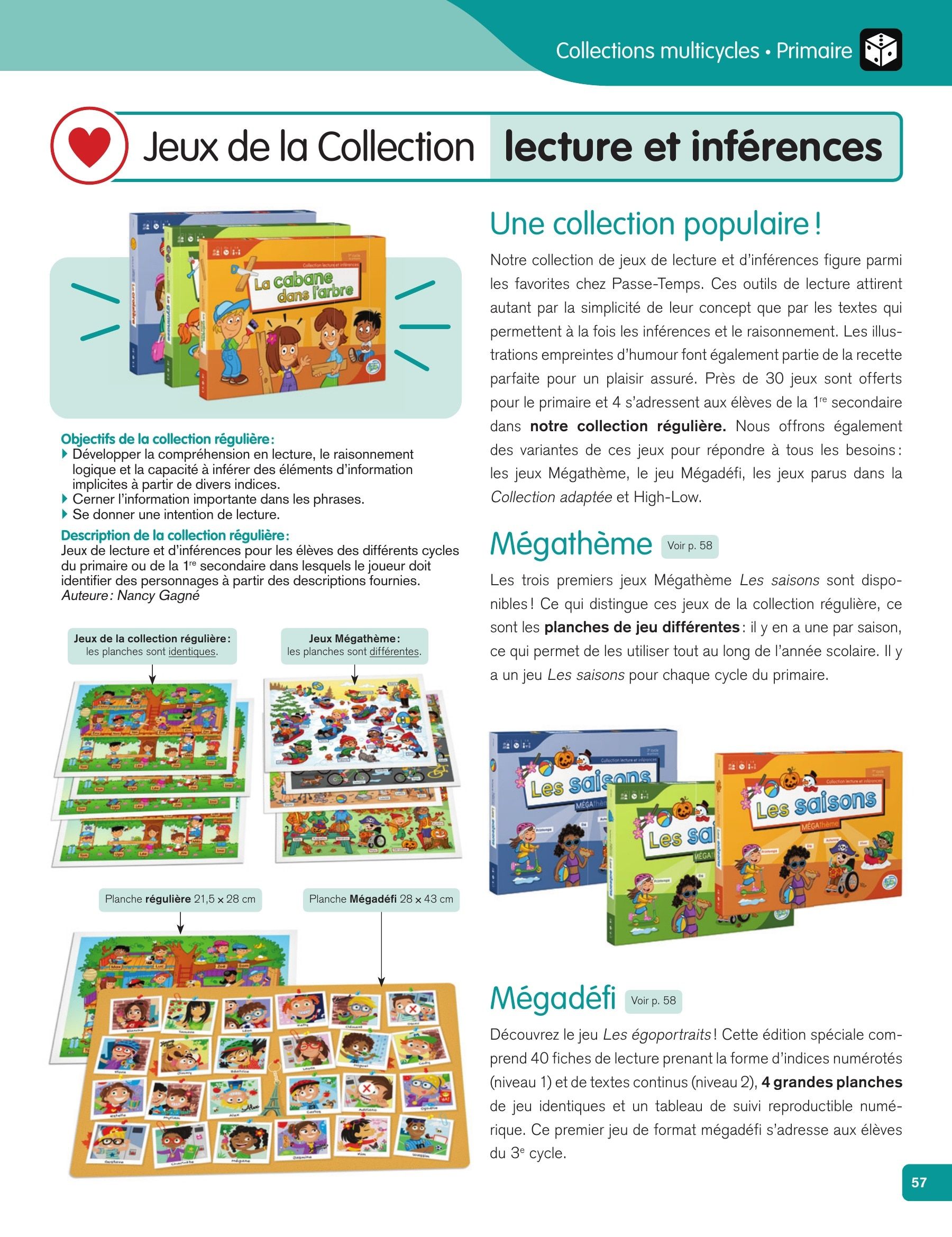 Les Éditions Passe-Temps Educational Products Catalog Flyer April 1, 2026 - June 30, 2027