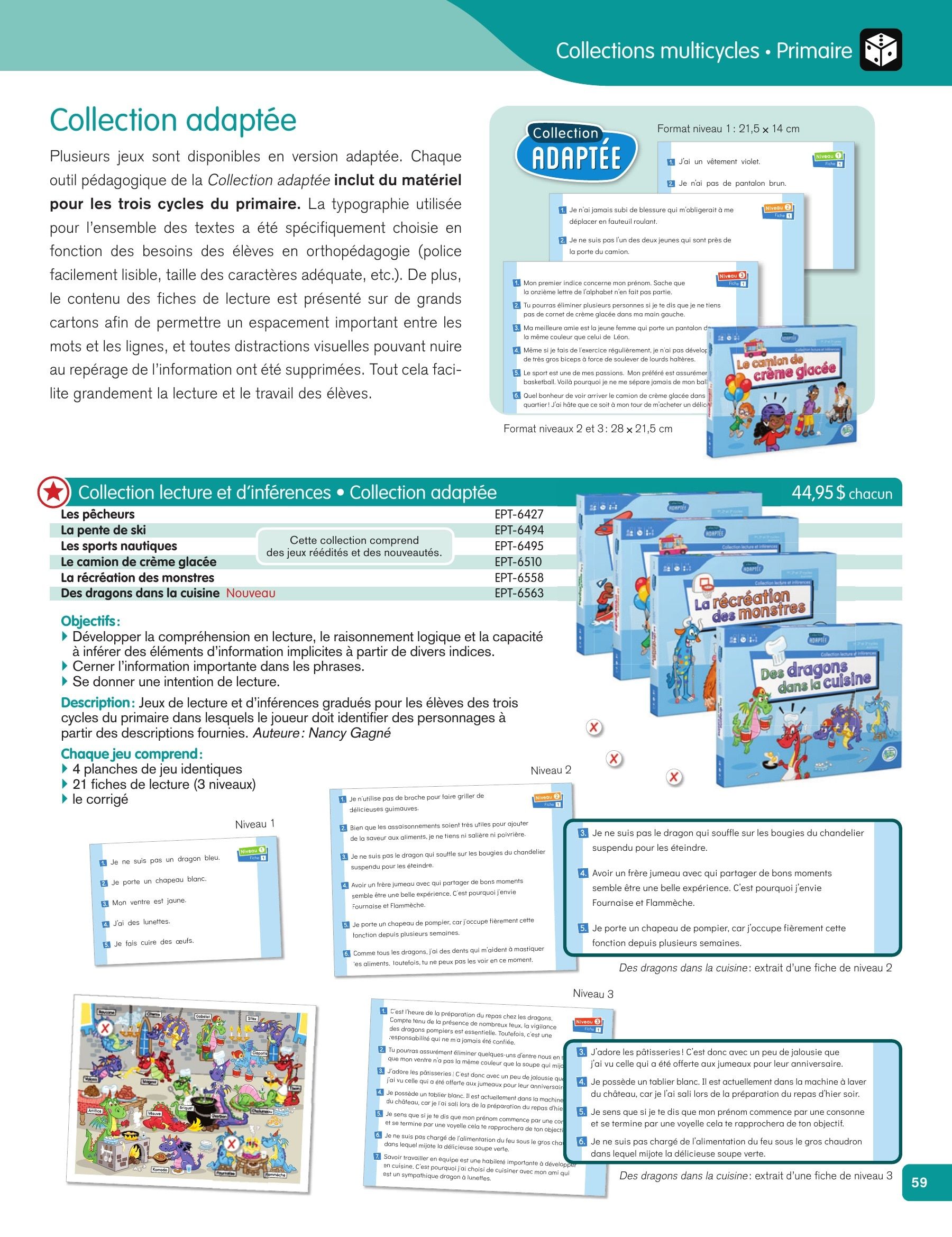 Les Éditions Passe-Temps Educational Products Catalog Flyer April 1, 2026 - June 30, 2027