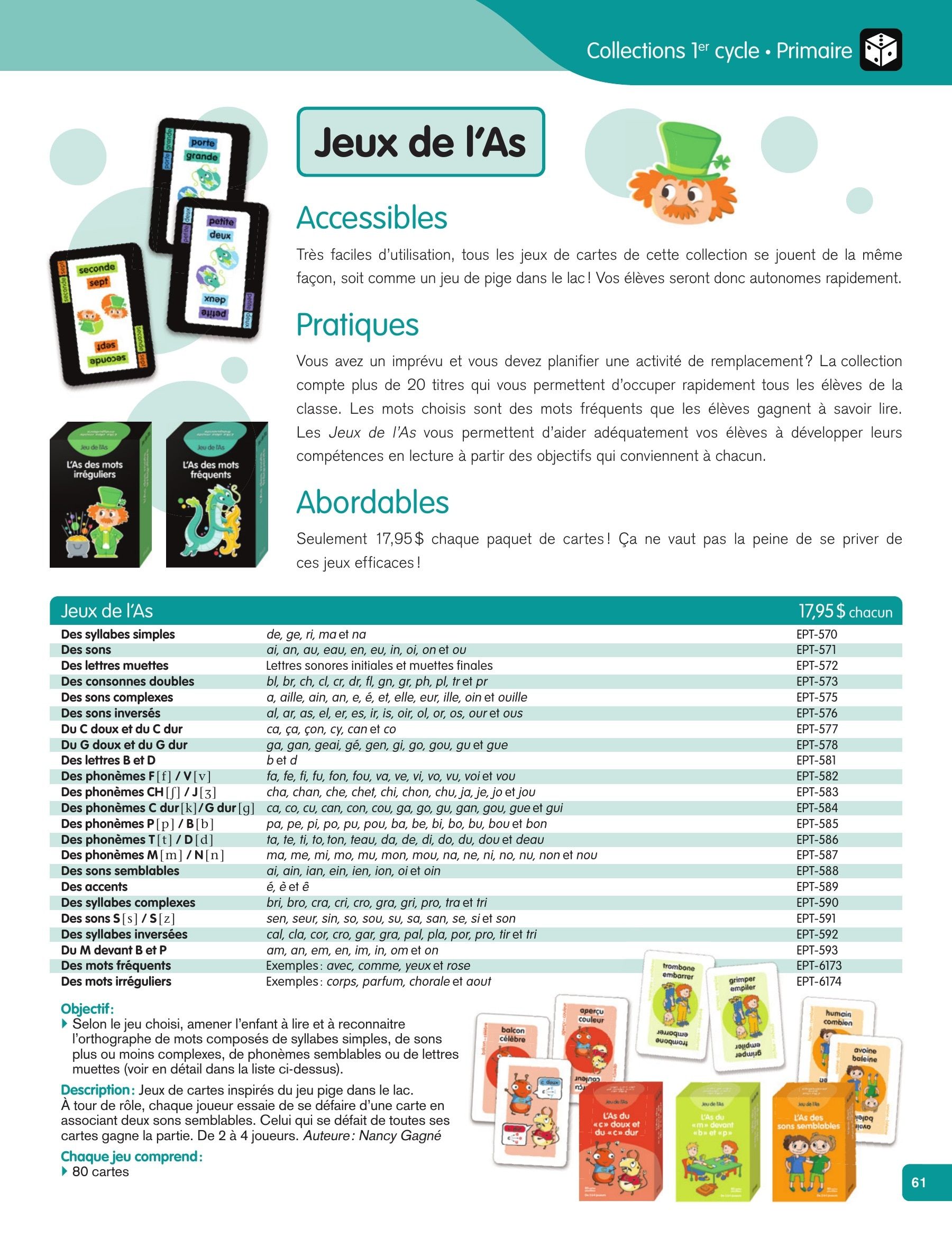 Les Éditions Passe-Temps Educational Products Catalog Flyer April 1, 2026 - June 30, 2027