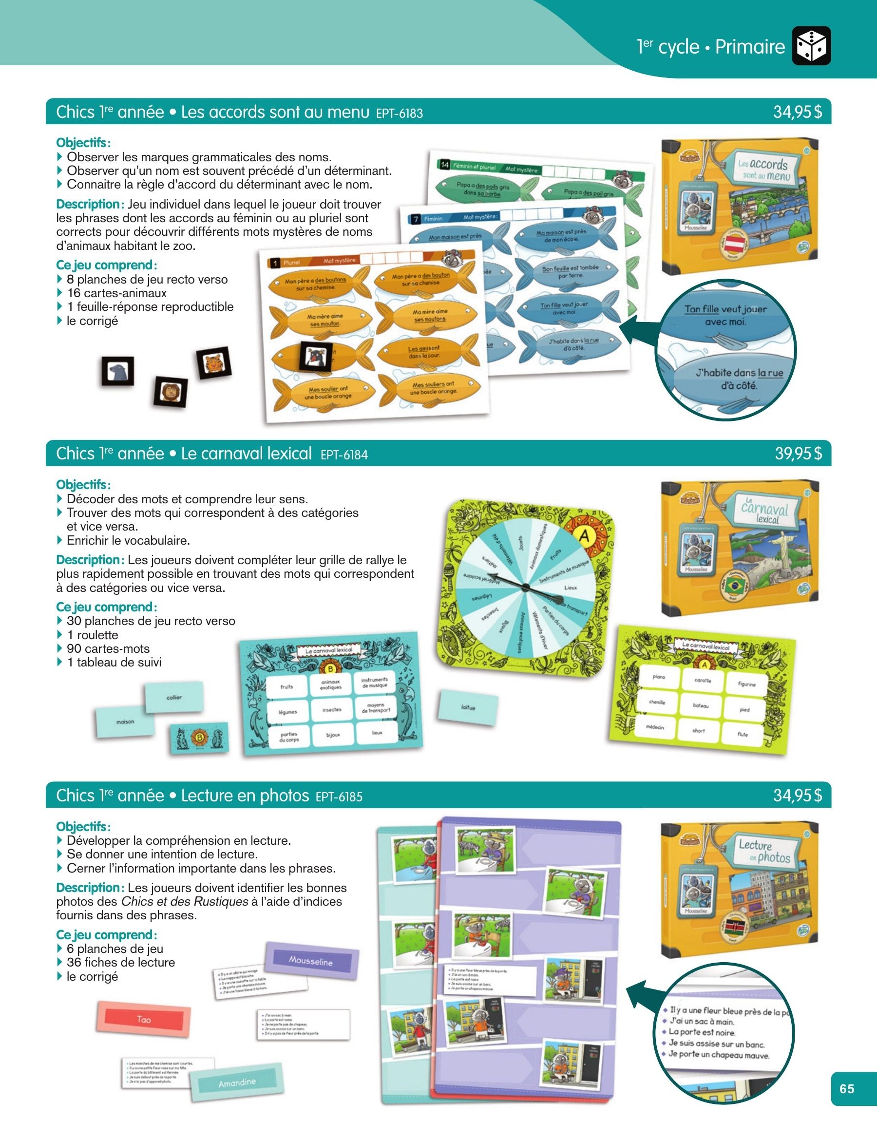 Les Éditions Passe-Temps Educational Products Catalog Flyer April 1, 2026 - June 30, 2027