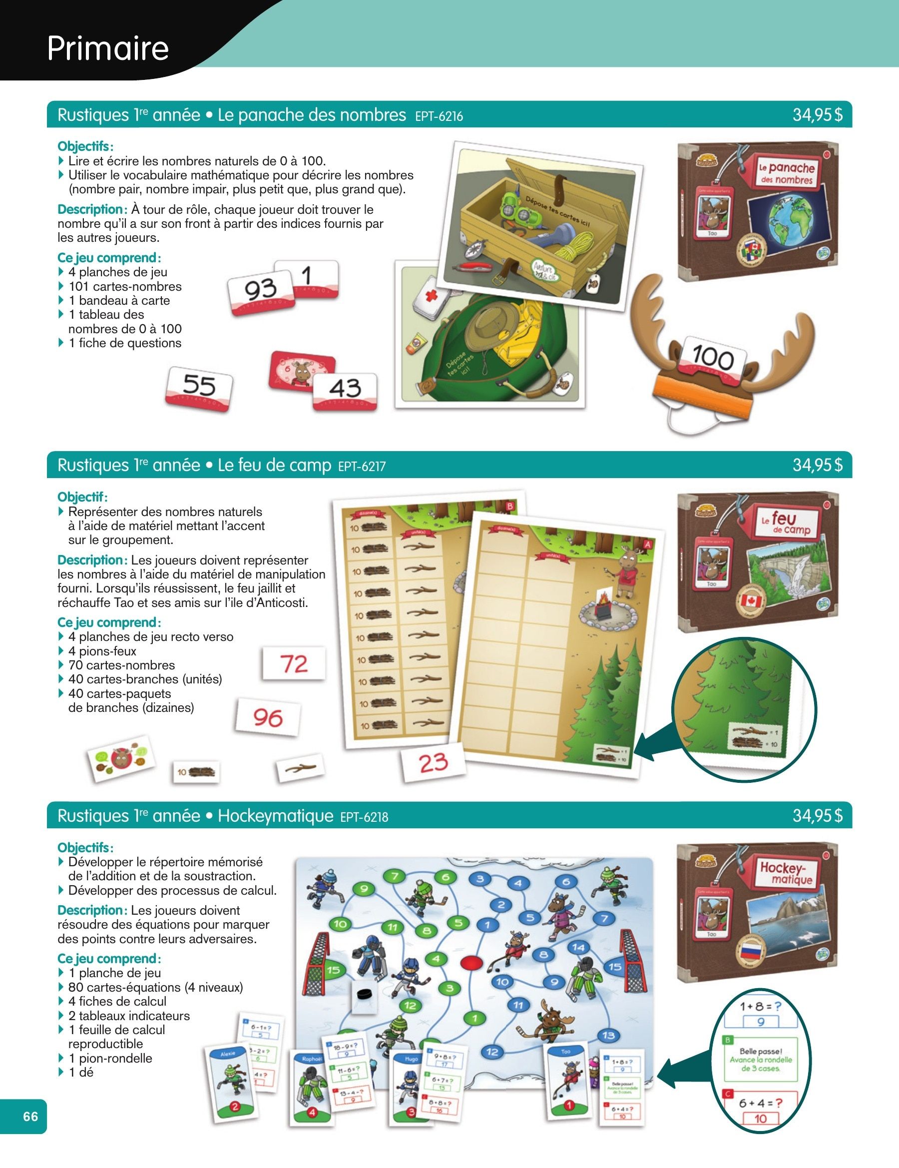 Les Éditions Passe-Temps Educational Products Catalog Flyer April 1, 2026 - June 30, 2027