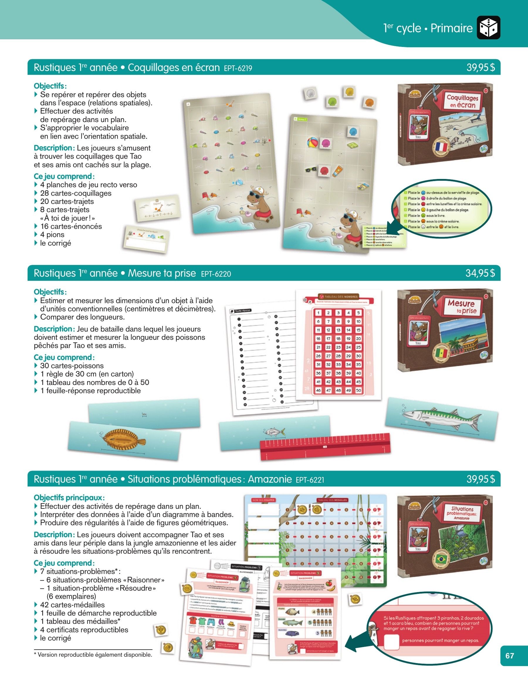 Les Éditions Passe-Temps Educational Products Catalog Flyer April 1, 2026 - June 30, 2027