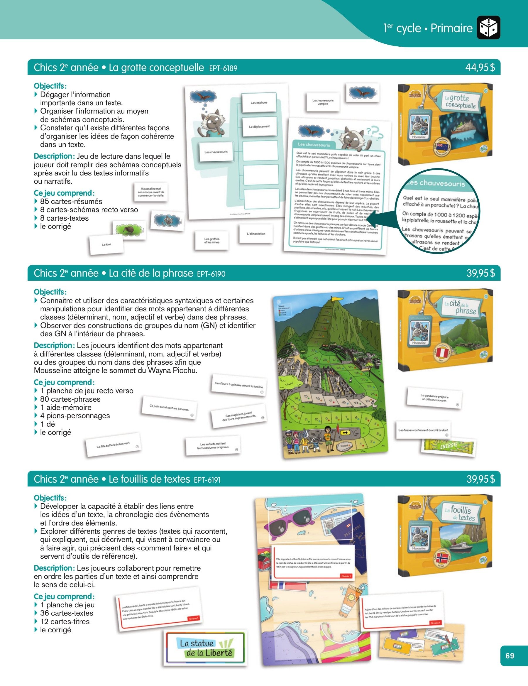 Les Éditions Passe-Temps Educational Products Catalog Flyer April 1, 2026 - June 30, 2027