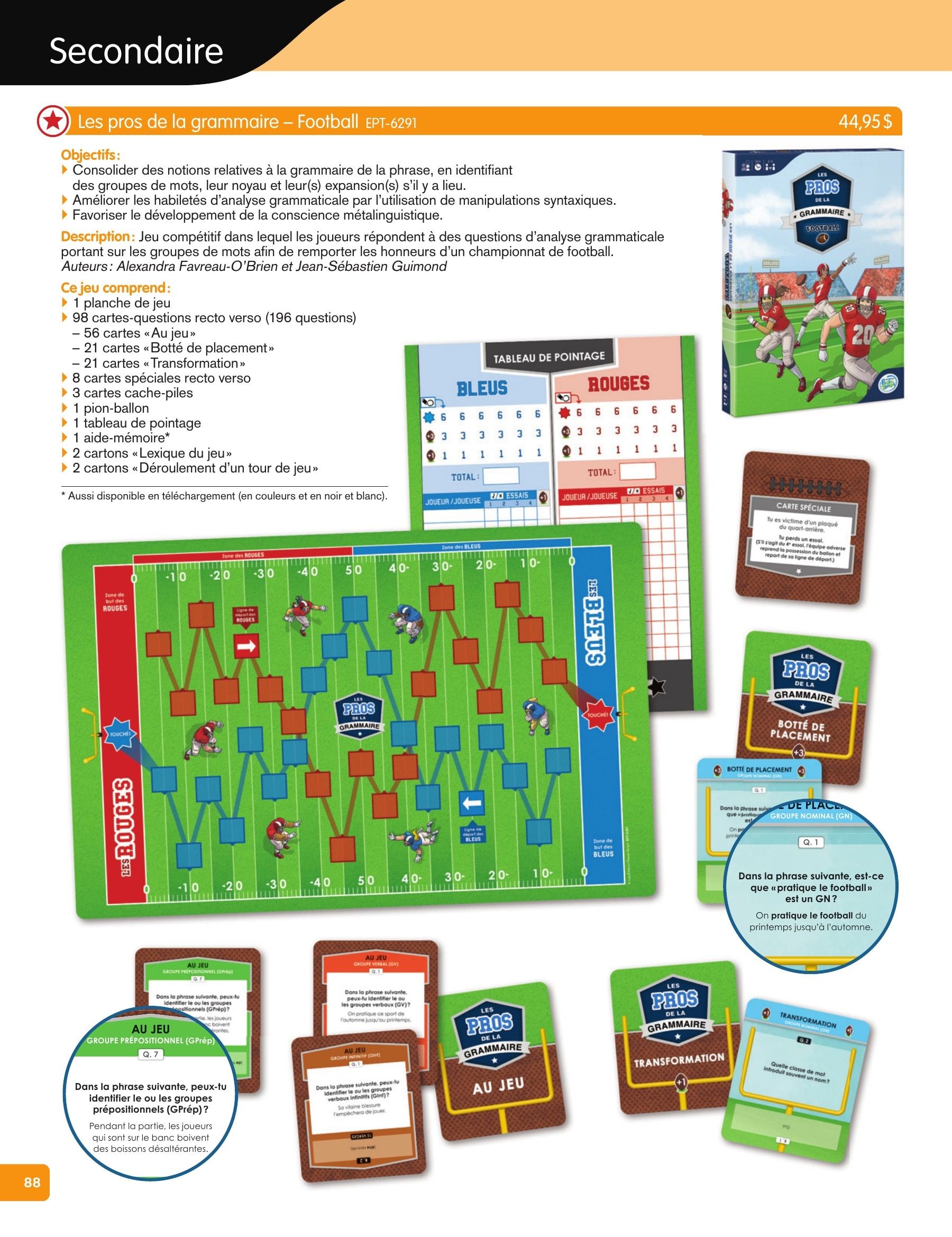 Les Éditions Passe-Temps Educational Products Catalog Flyer April 1, 2026 - June 30, 2027