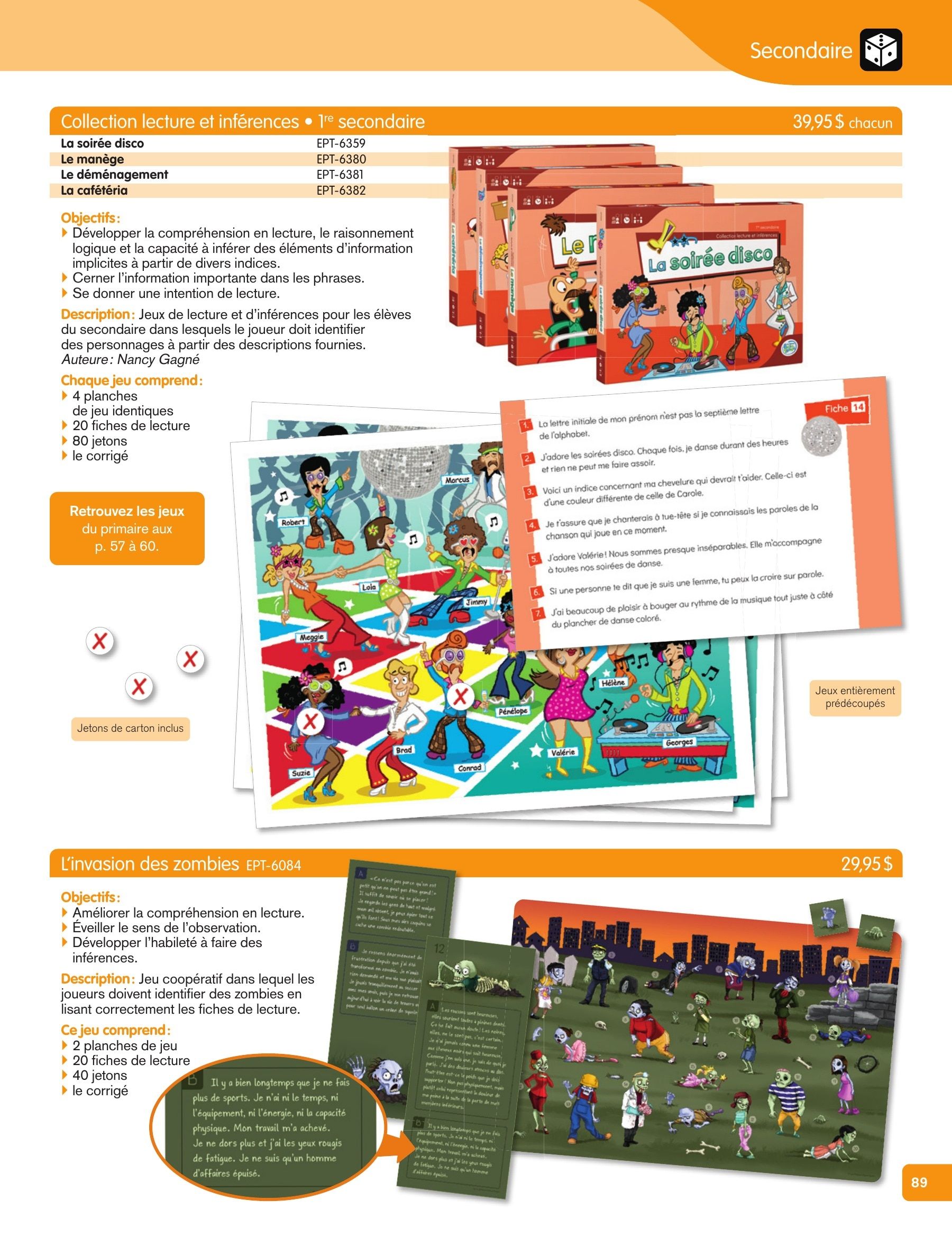 Les Éditions Passe-Temps Educational Products Catalog Flyer April 1, 2026 - June 30, 2027