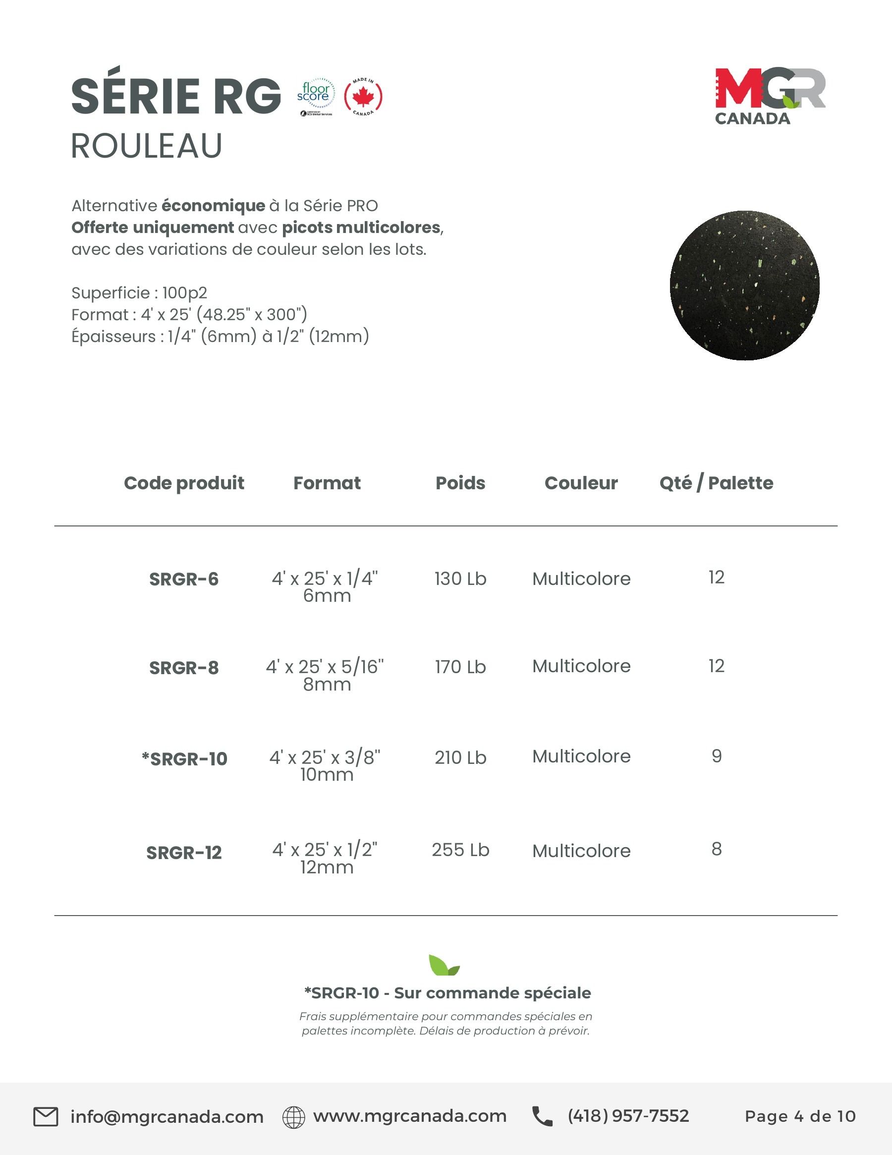 MGR Canada Annual Product Catalog Flyer January 1 - December 31, 2026