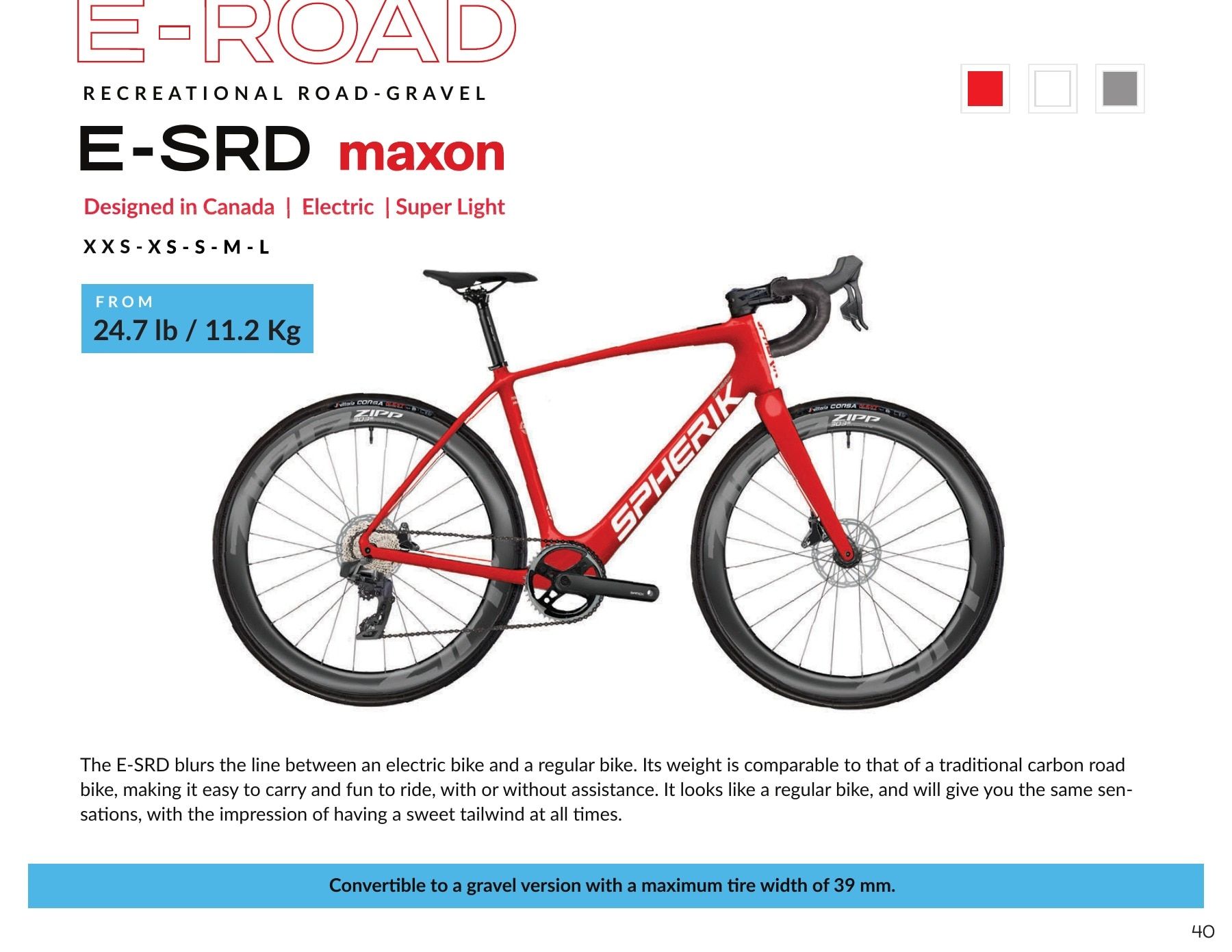 Spherik Bike (QC) Annual Bicycle Catalog Flyer January 1 - December 31, 2026