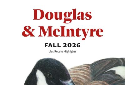 Harbour Publishing Douglas & McIntyre Fall 2026 Catalogue Flyer January 1 - December 31, 2026