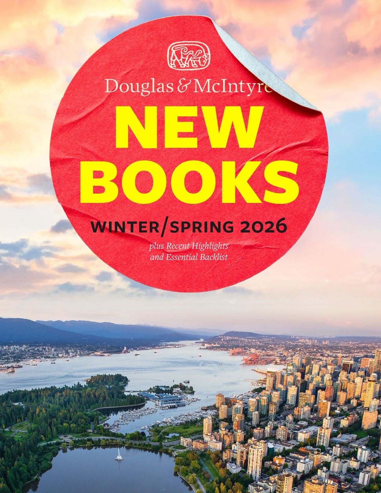 Harbour Publishing Douglas & McIntyre Spring 2026 Catalogue Flyer January 1 - December 31, 2026