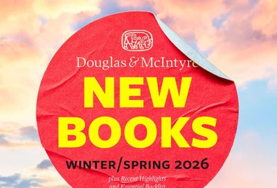 Harbour Publishing Douglas & McIntyre Spring 2026 Catalogue Flyer January 1 - December 31, 2026