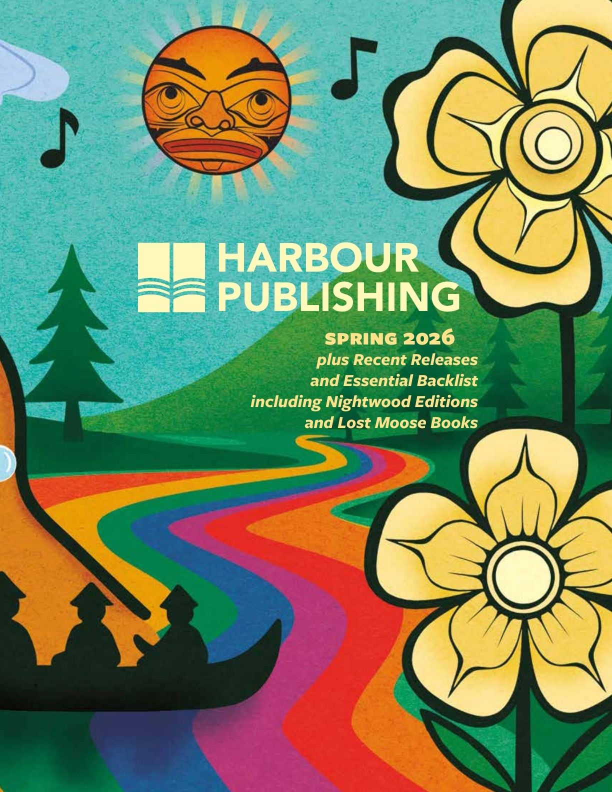 Harbour Publishing Spring 2026 Catalogue Flyer January 1 - December 31, 2026