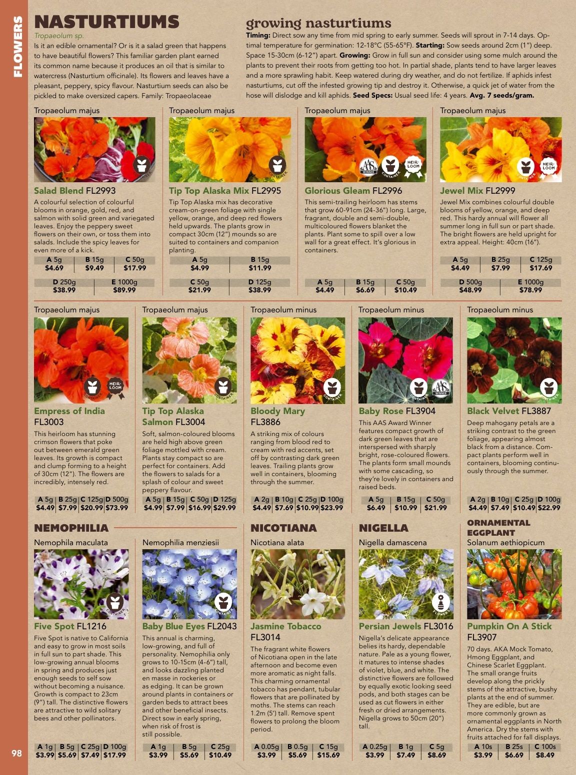 West Coast Seeds Growing Guide Flyer January 1 - December 31, 2026