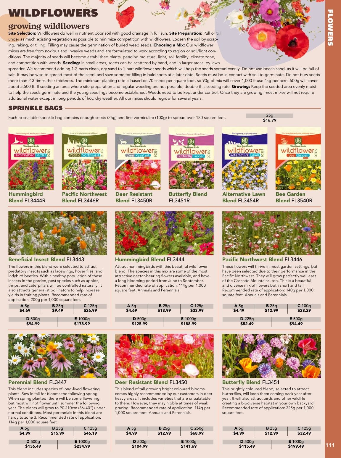 West Coast Seeds Growing Guide Flyer January 1 - December 31, 2026
