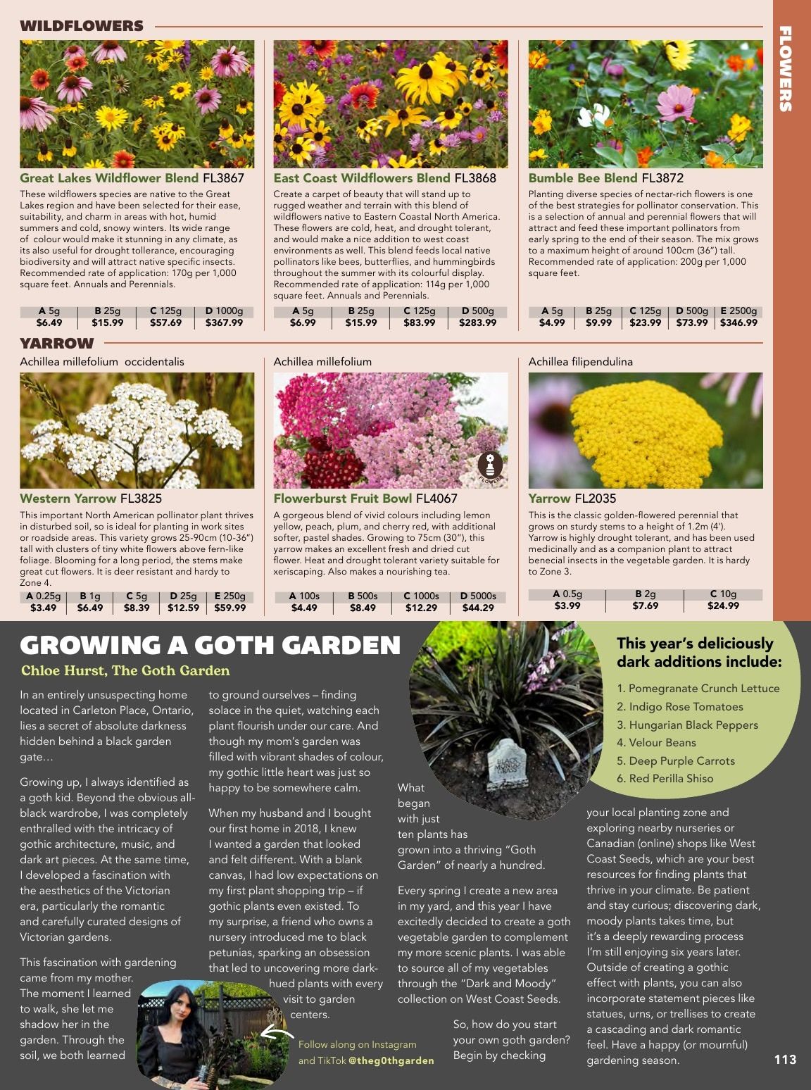 West Coast Seeds Growing Guide Flyer January 1 - December 31, 2026