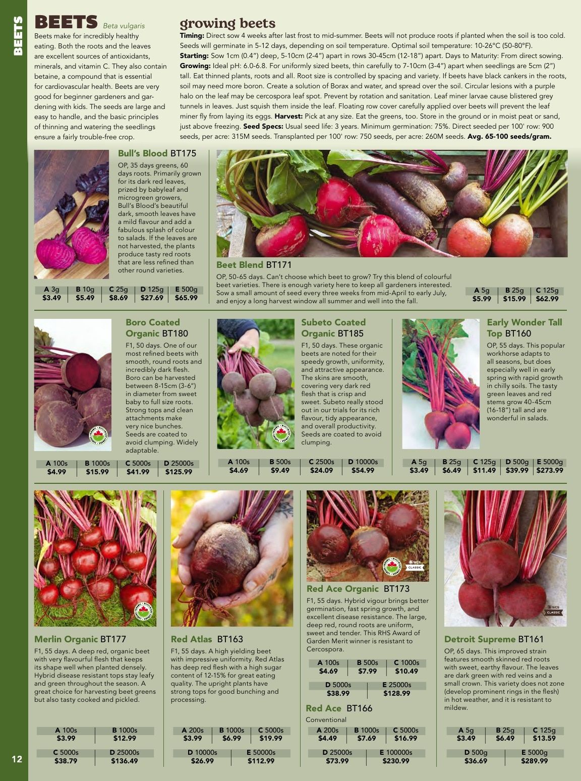 West Coast Seeds Growing Guide Flyer January 1 - December 31, 2026