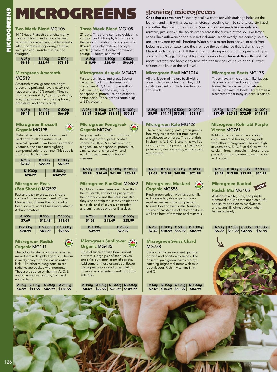 West Coast Seeds Growing Guide Flyer January 1 - December 31, 2026