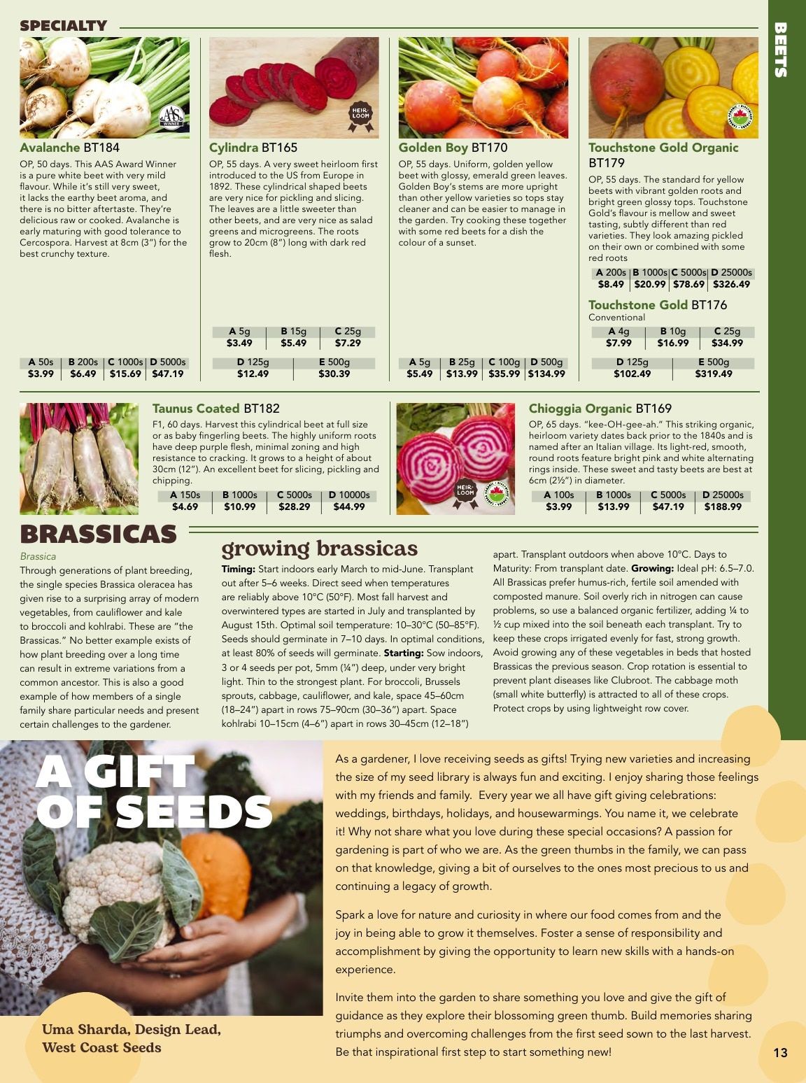 West Coast Seeds Growing Guide Flyer January 1 - December 31, 2026