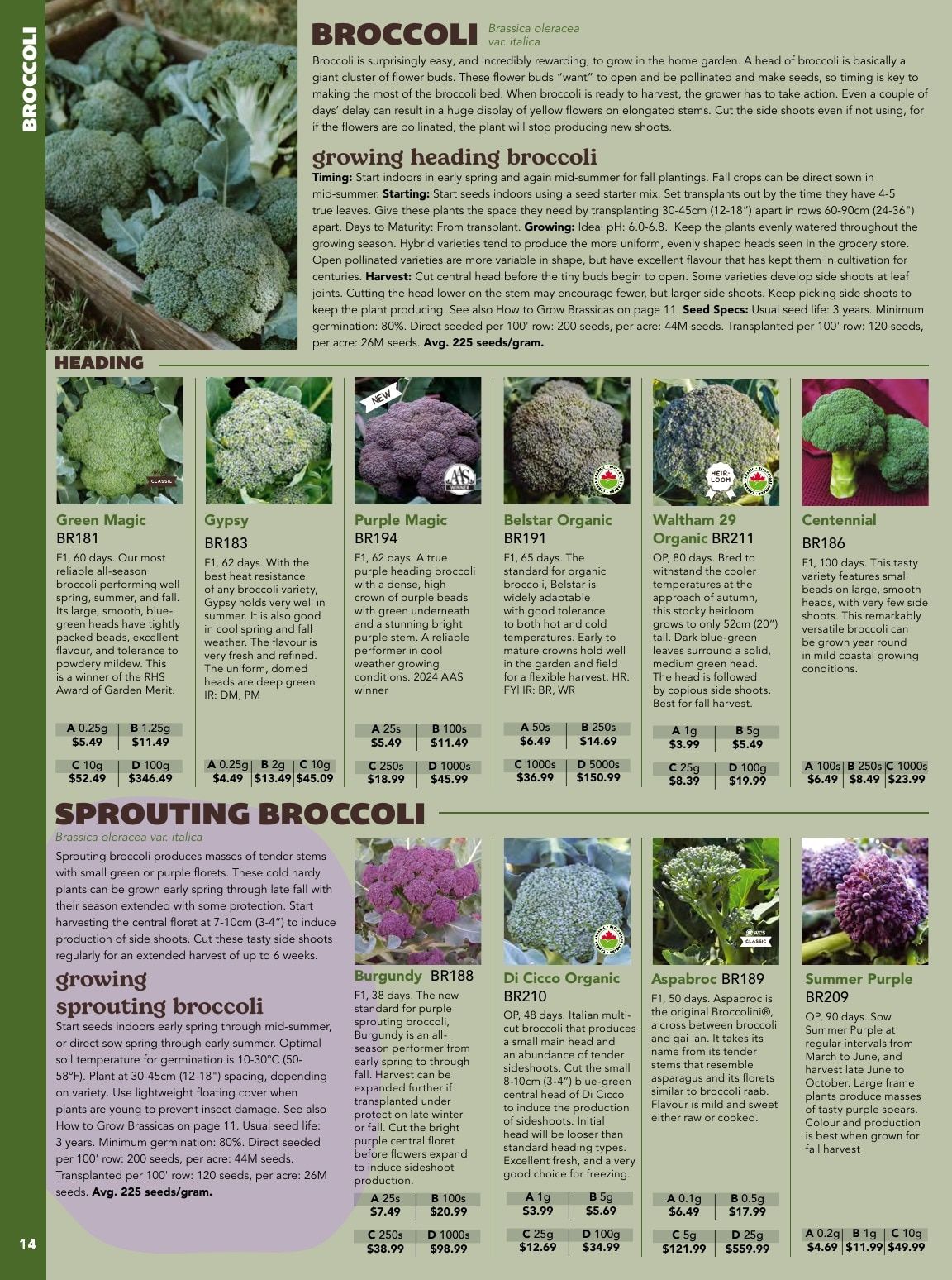 West Coast Seeds Growing Guide Flyer January 1 - December 31, 2026