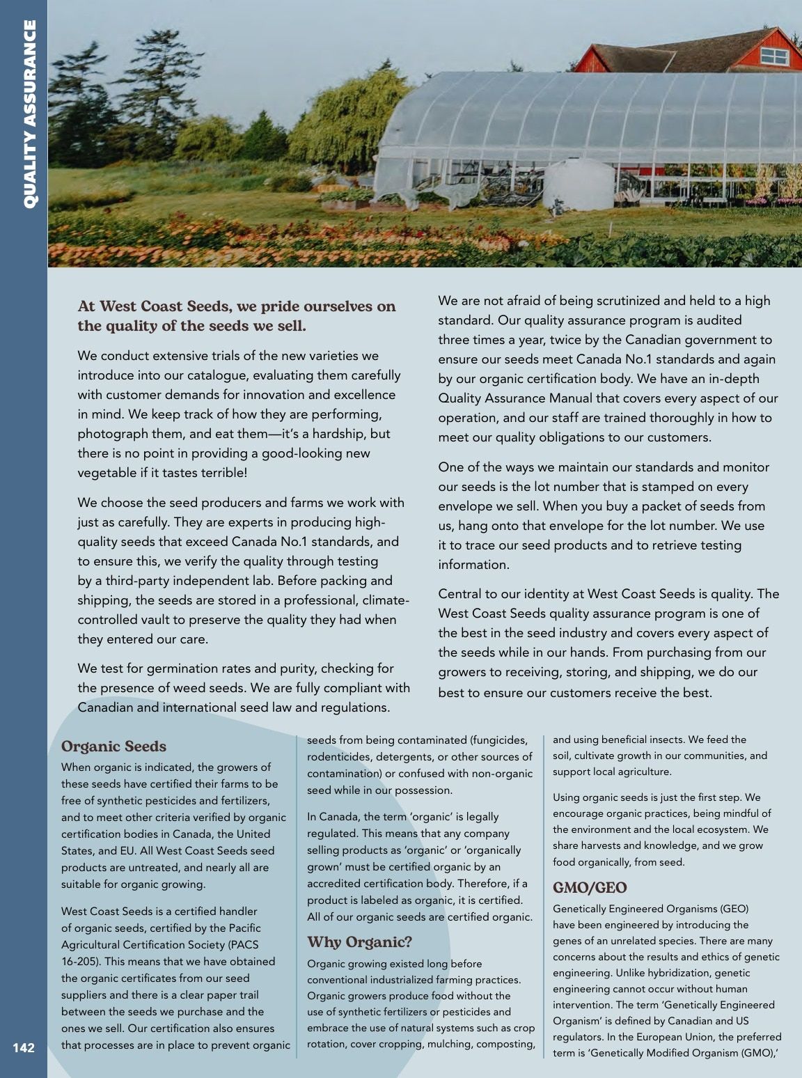 West Coast Seeds Growing Guide Flyer January 1 - December 31, 2026