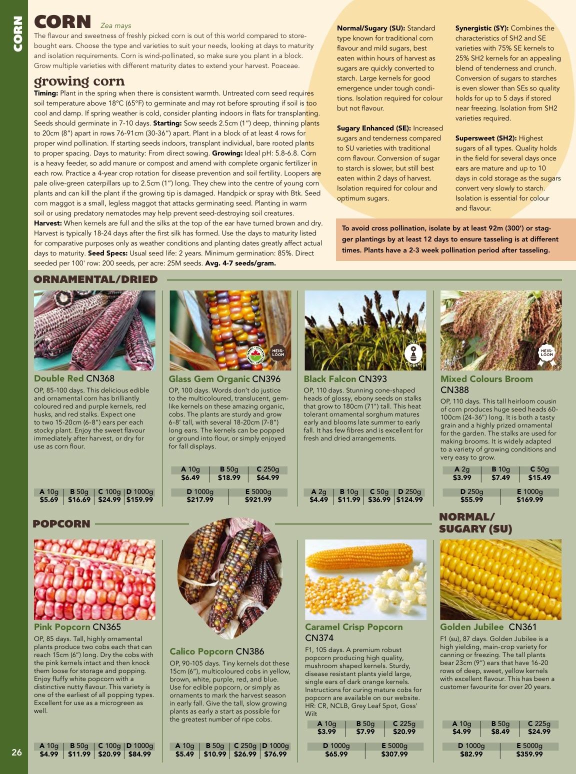 West Coast Seeds Growing Guide Flyer January 1 - December 31, 2026