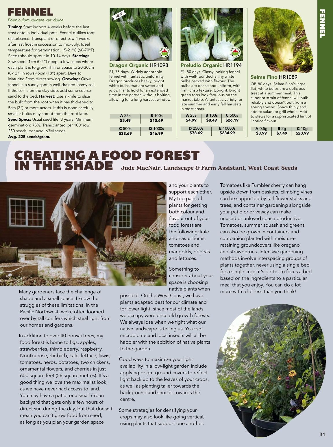 West Coast Seeds Growing Guide Flyer January 1 - December 31, 2026