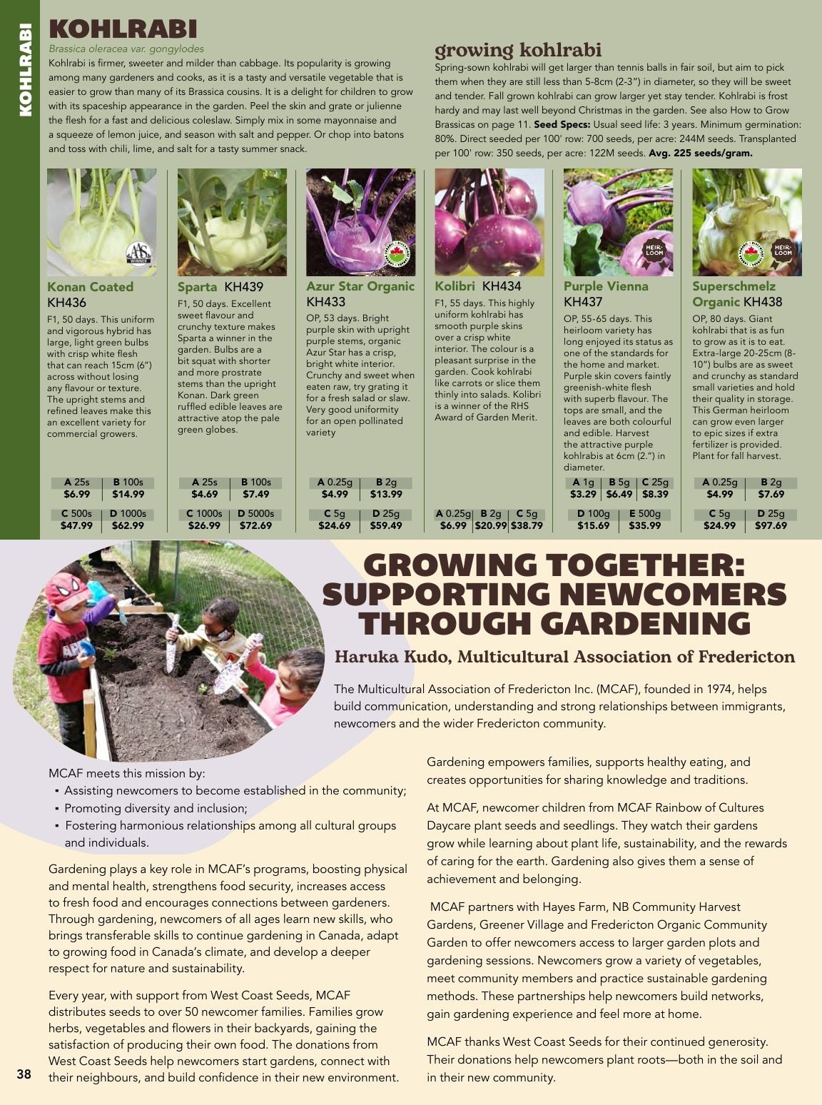 West Coast Seeds Growing Guide Flyer January 1 - December 31, 2026