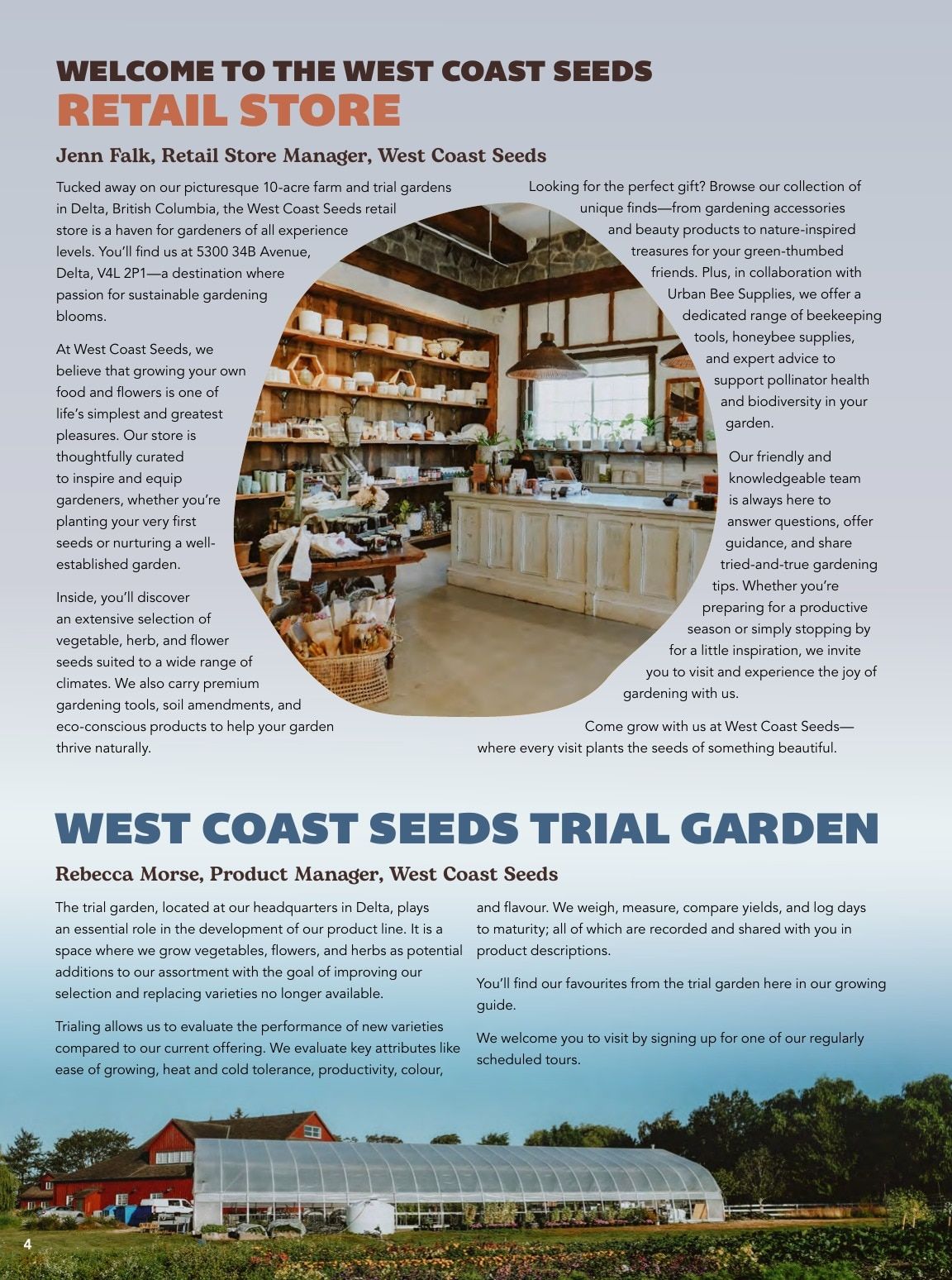 West Coast Seeds Growing Guide Flyer January 1 - December 31, 2026