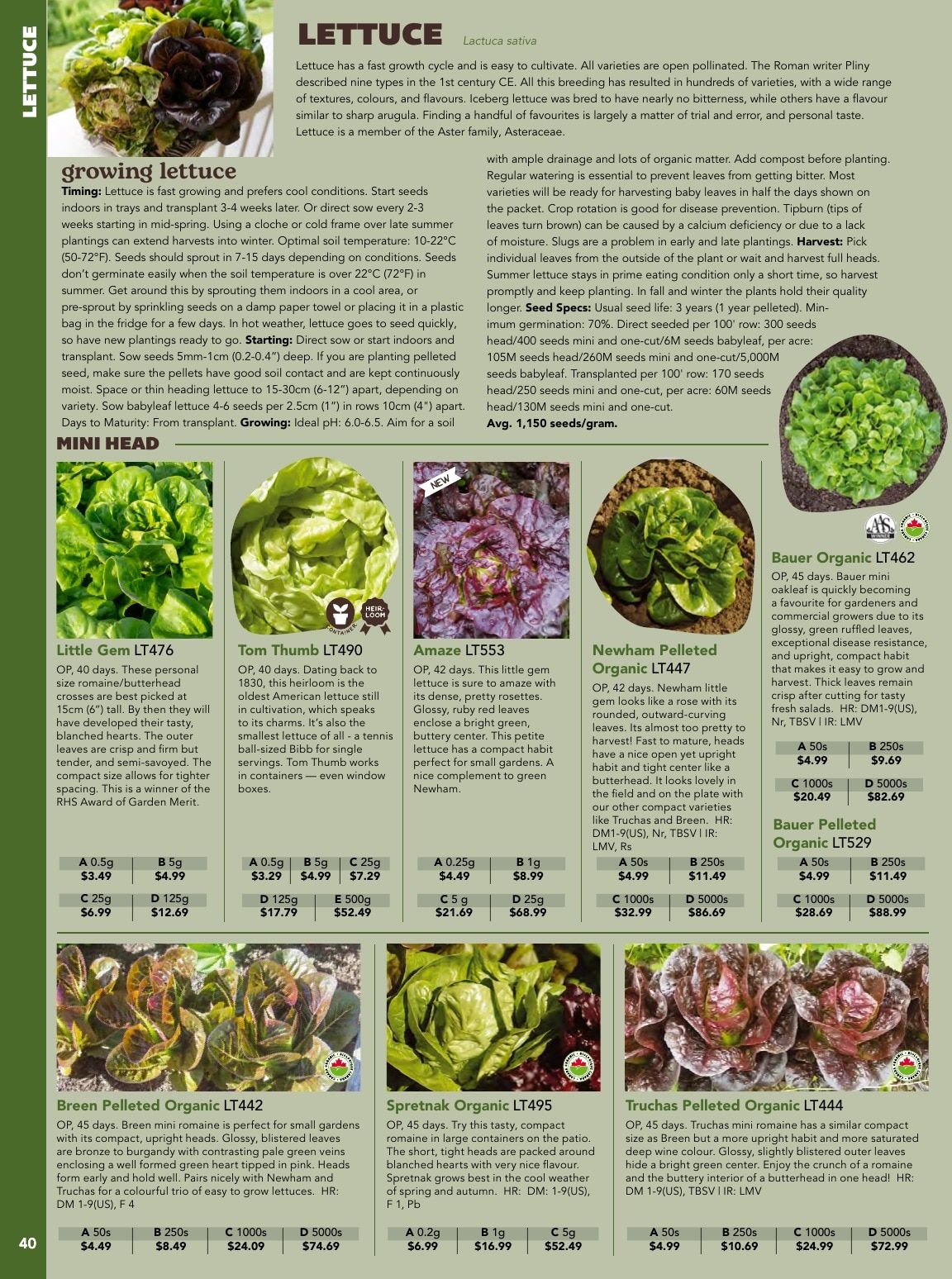 West Coast Seeds Growing Guide Flyer January 1 - December 31, 2026