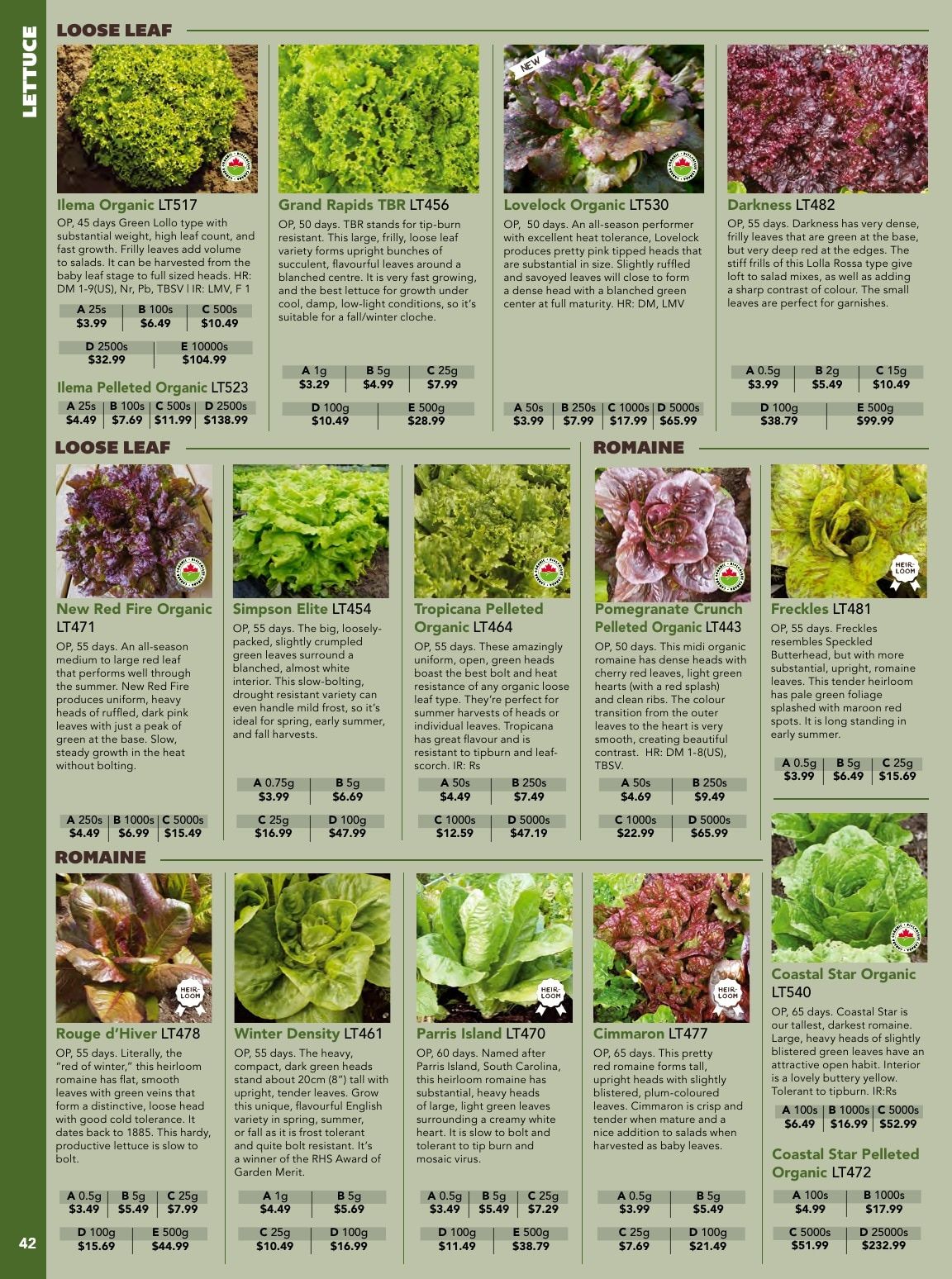 West Coast Seeds Growing Guide Flyer January 1 - December 31, 2026