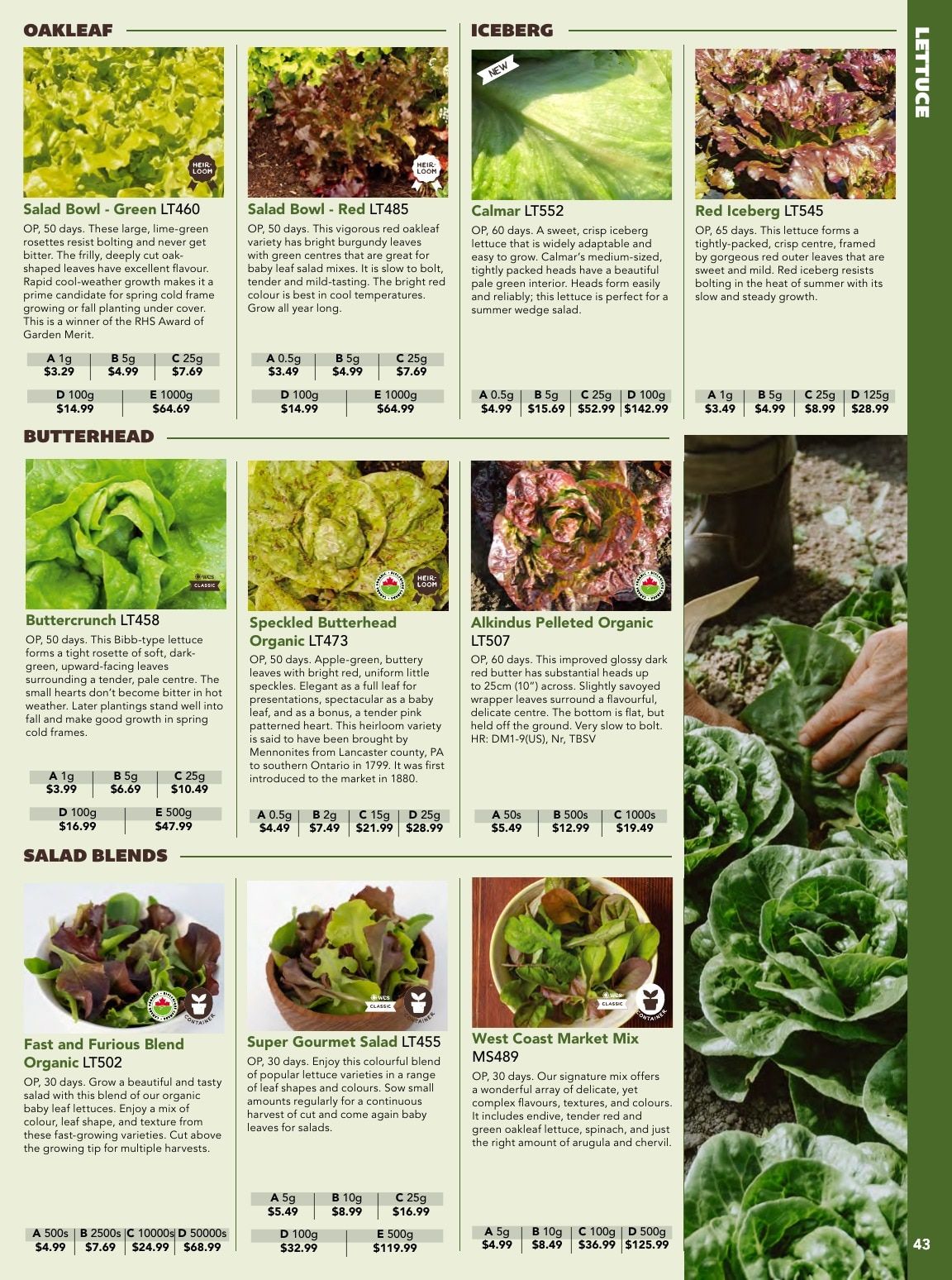 West Coast Seeds Growing Guide Flyer January 1 - December 31, 2026