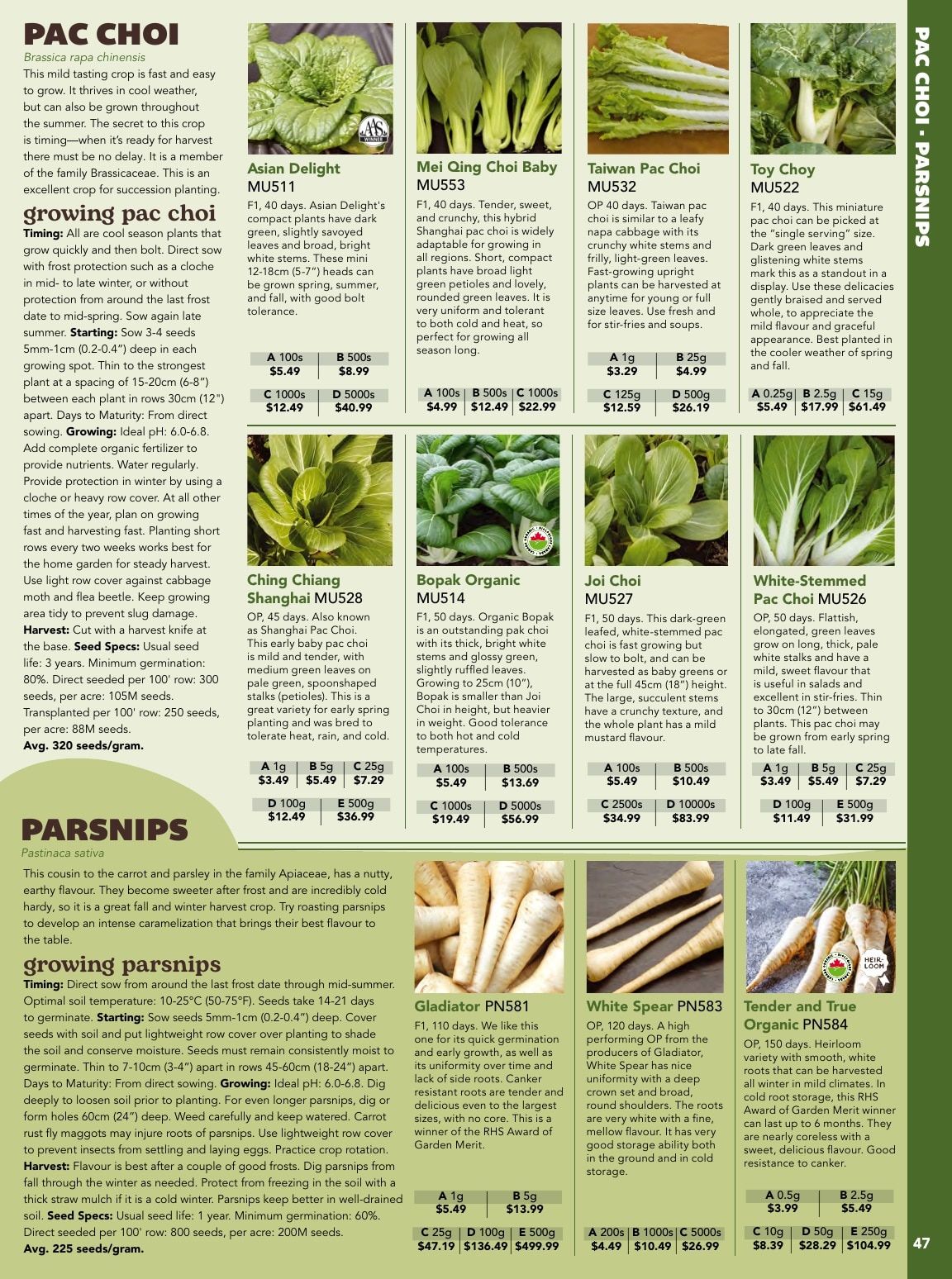 West Coast Seeds Growing Guide Flyer January 1 - December 31, 2026