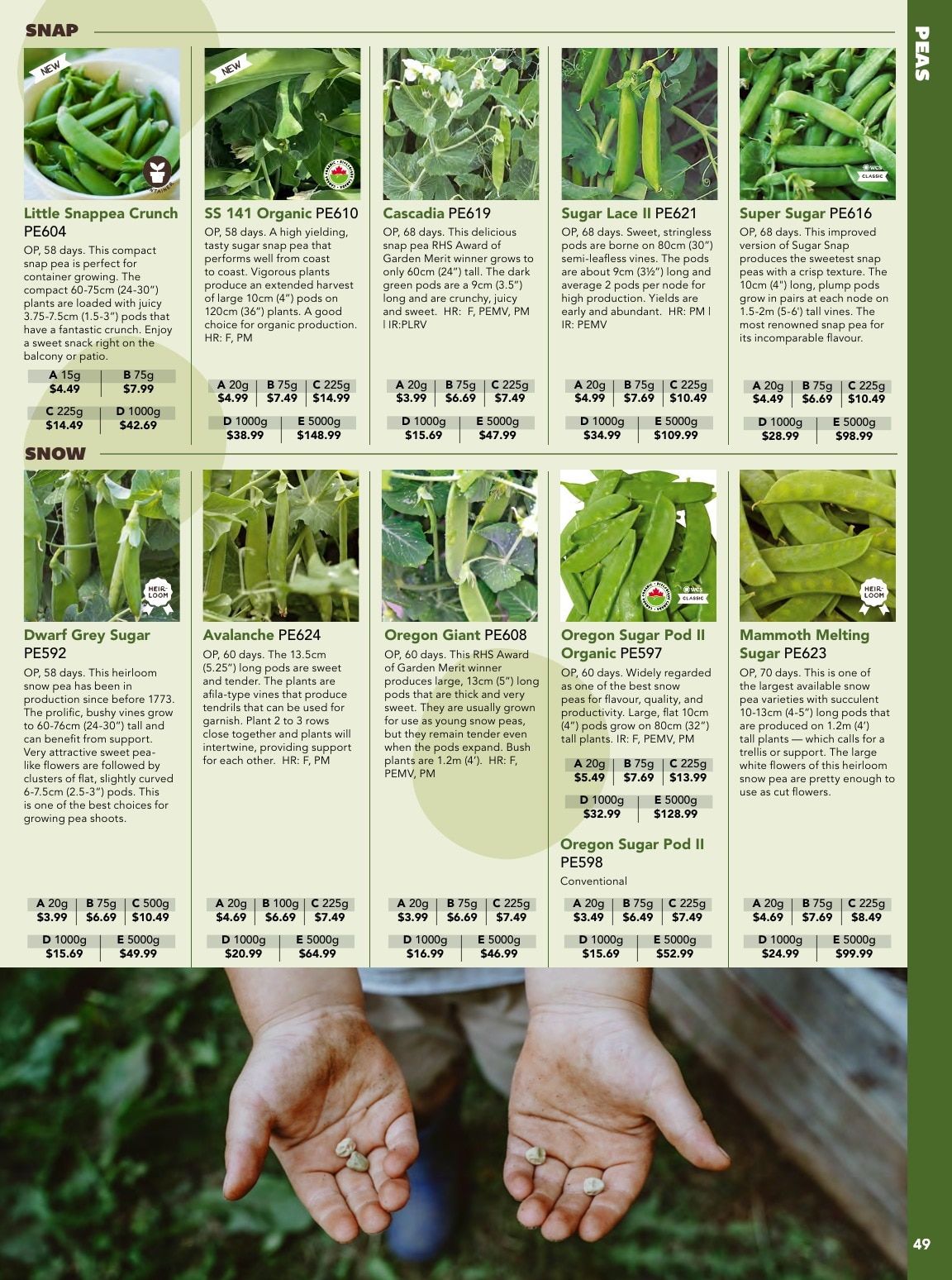 West Coast Seeds Growing Guide Flyer January 1 - December 31, 2026