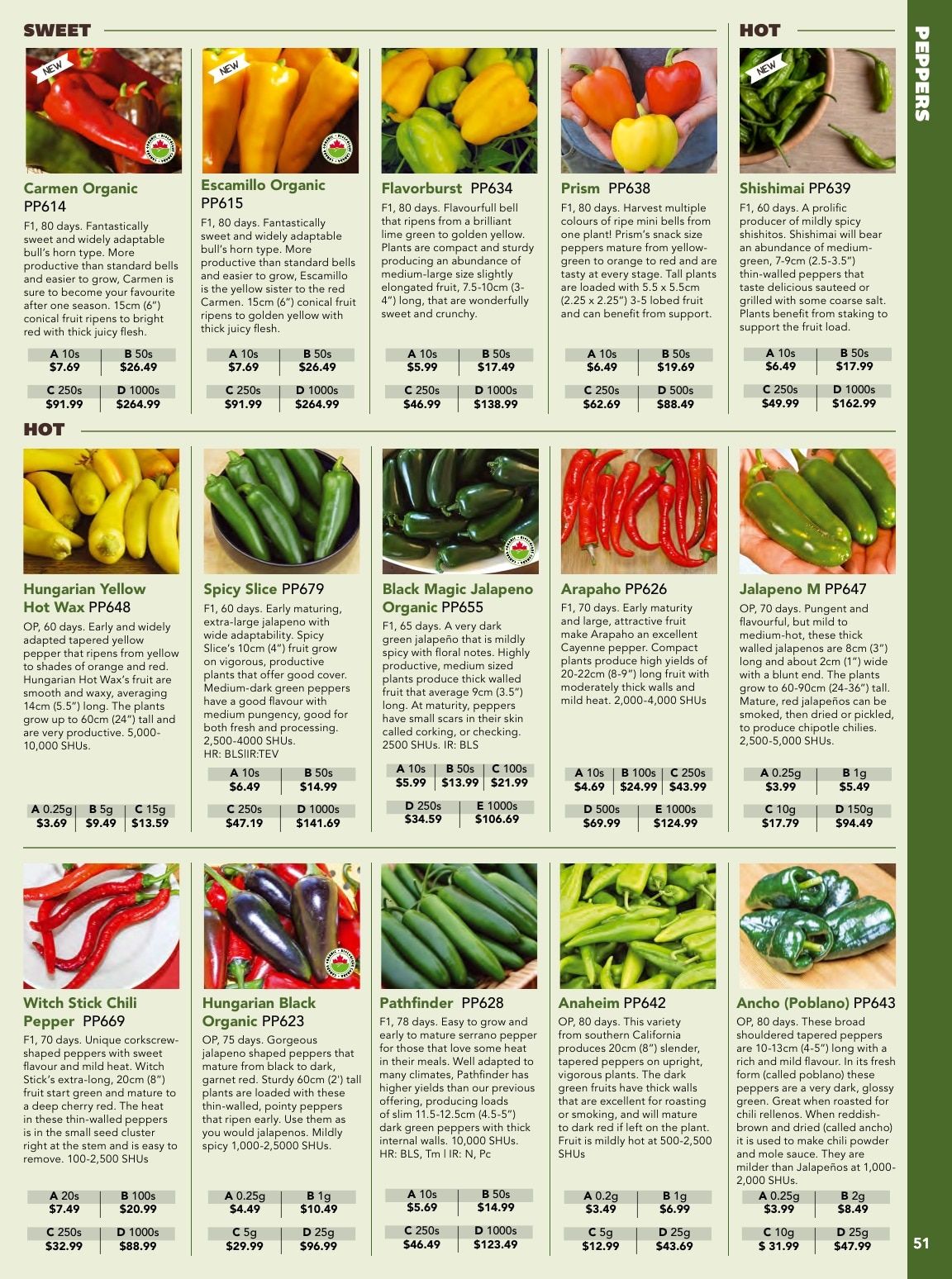West Coast Seeds Growing Guide Flyer January 1 - December 31, 2026