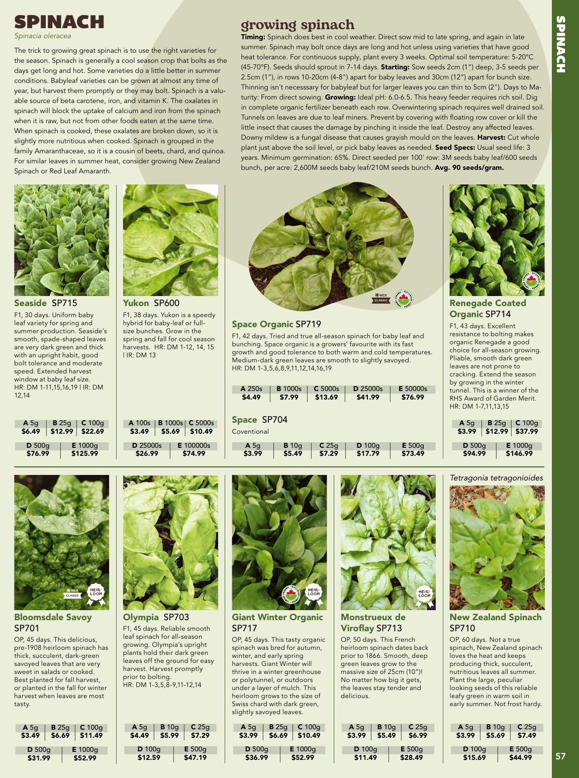 West Coast Seeds Growing Guide Flyer January 1 - December 31, 2026