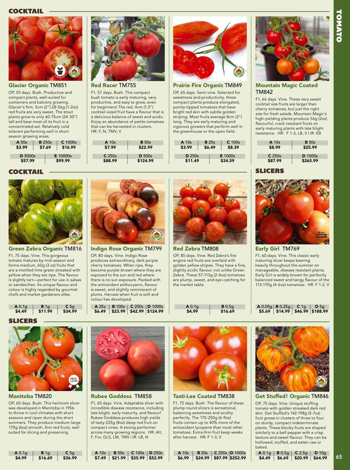 West Coast Seeds Growing Guide Flyer January 1 - December 31, 2026