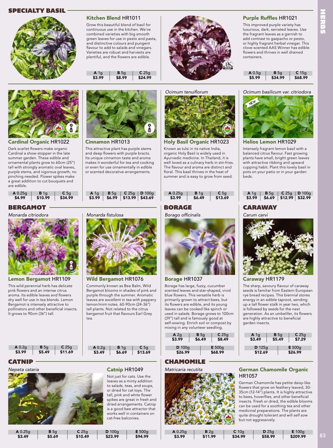 West Coast Seeds Growing Guide Flyer January 1 - December 31, 2026