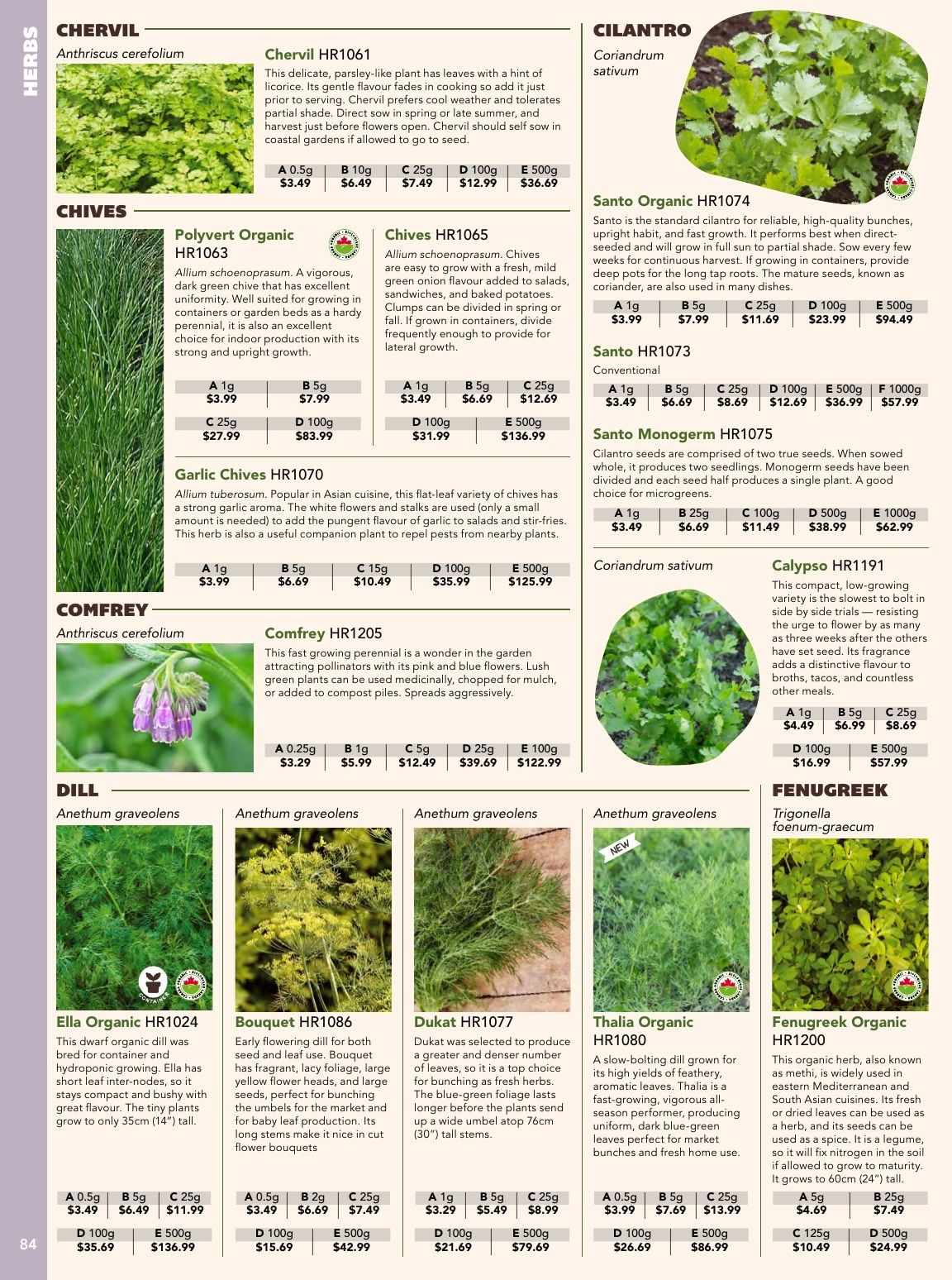 West Coast Seeds Growing Guide Flyer January 1 - December 31, 2026