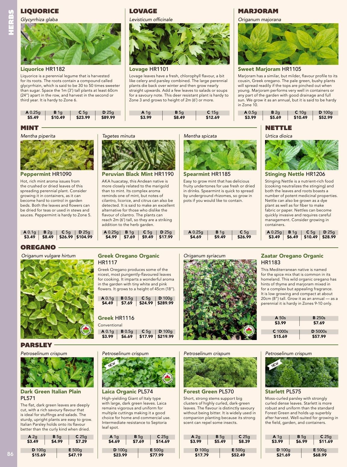 West Coast Seeds Growing Guide Flyer January 1 - December 31, 2026