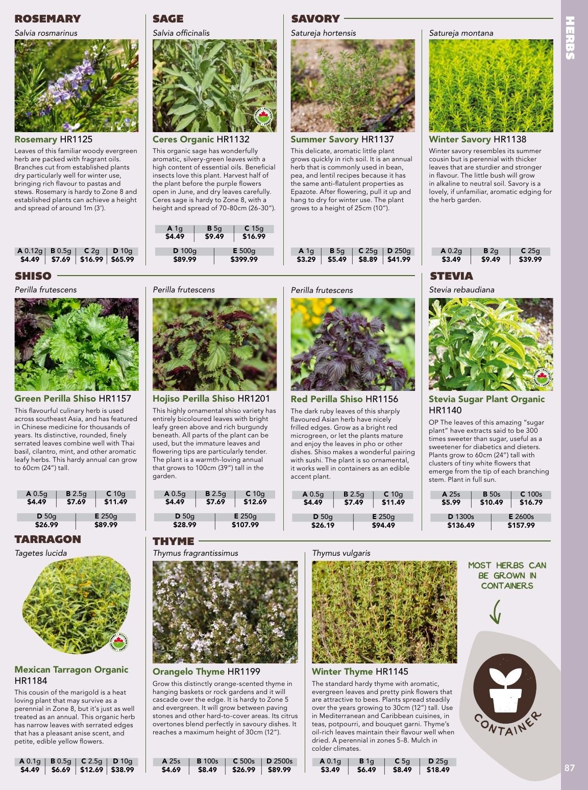 West Coast Seeds Growing Guide Flyer January 1 - December 31, 2026