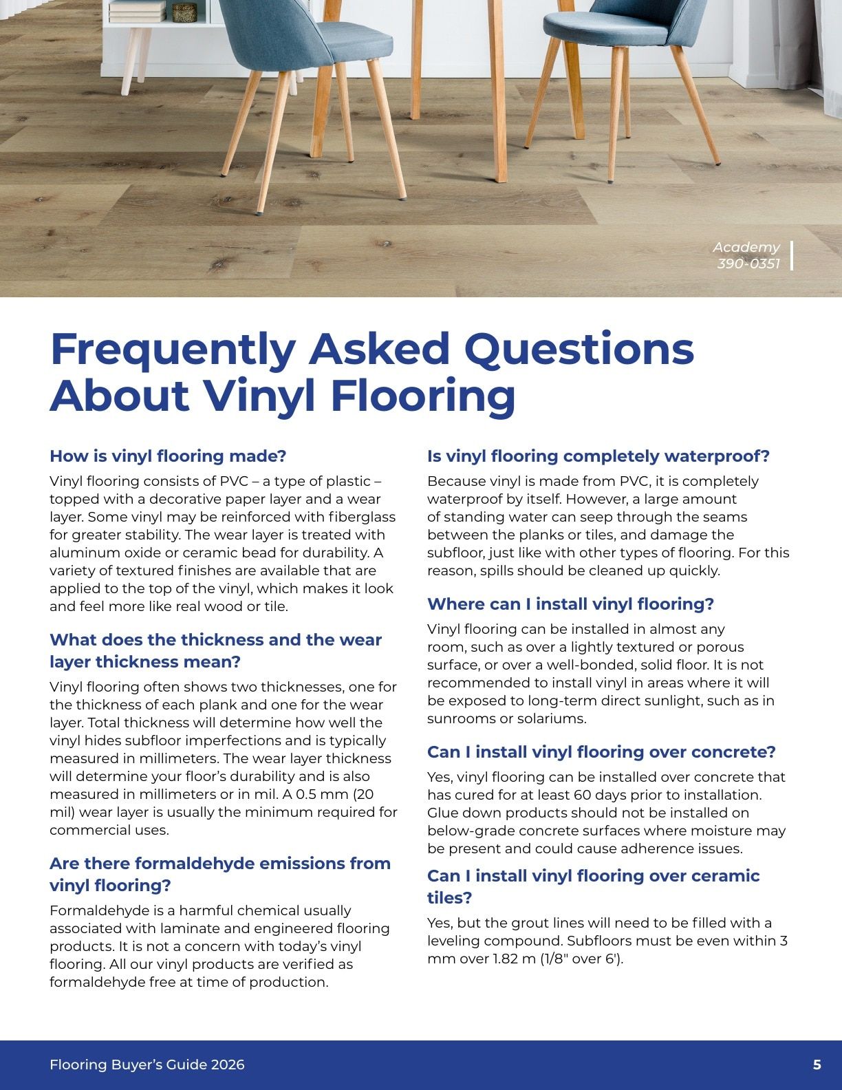 Windsor Plywood Flooring Buyer's Guide Flyer January 1 - December 31, 2026