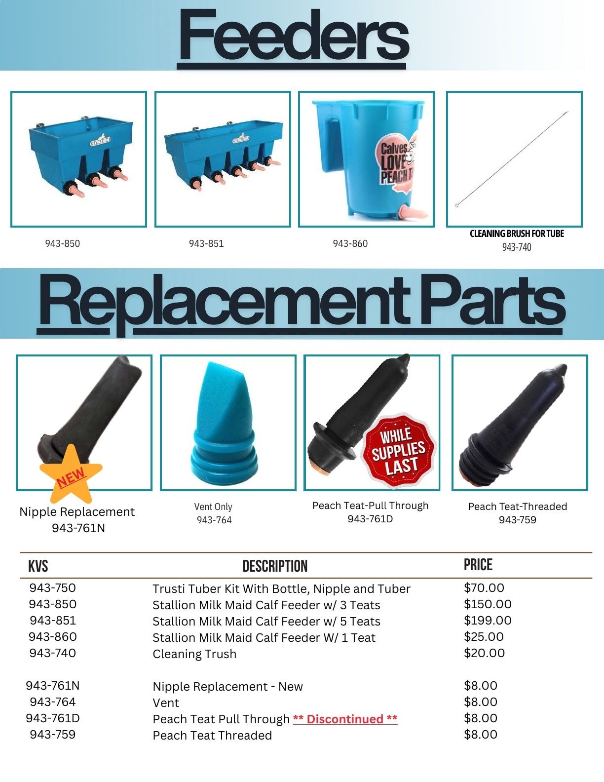 J2 Farm Supply Calving Catalogue Flyer January 1 - December 31, 2026