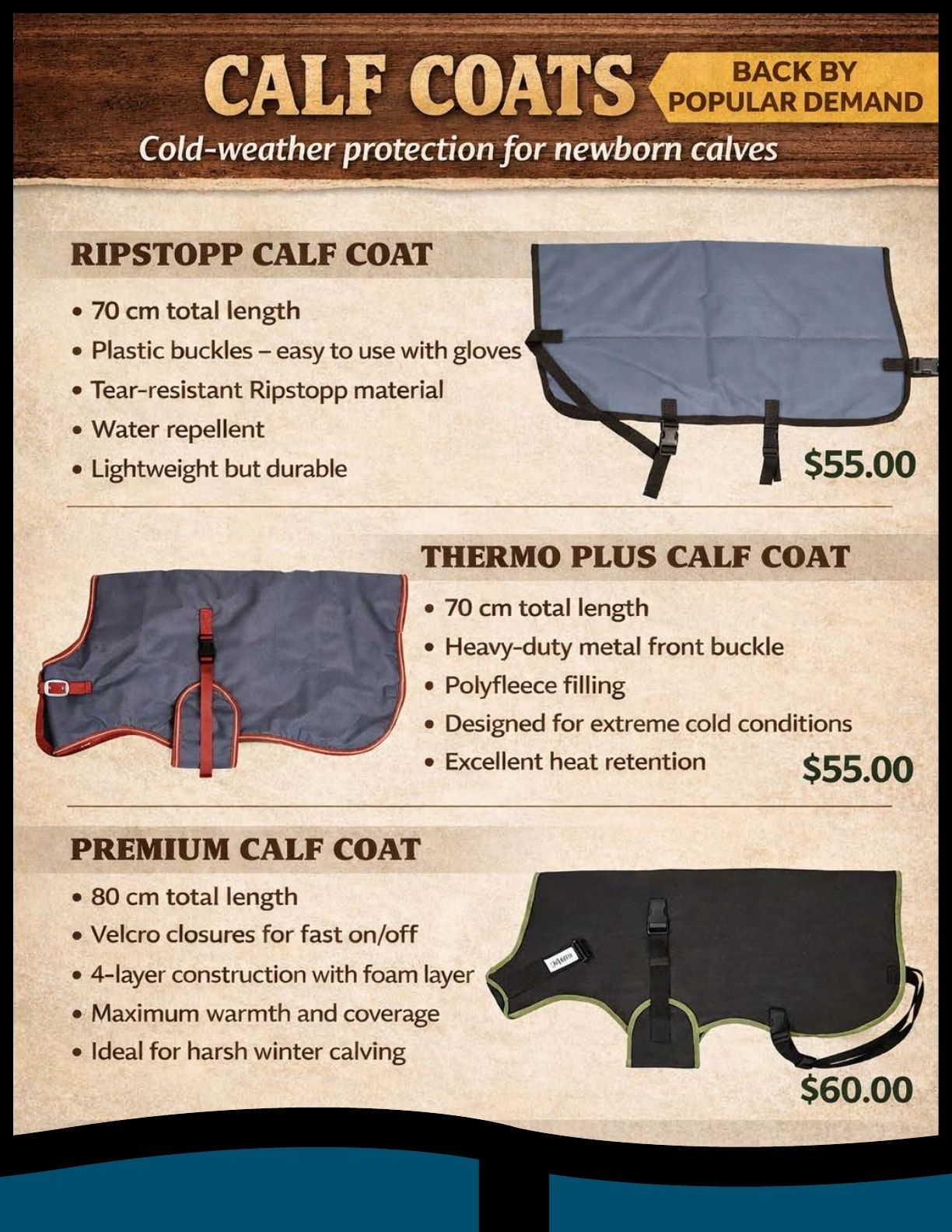 J2 Farm Supply Calving Catalogue Flyer January 1 - December 31, 2026