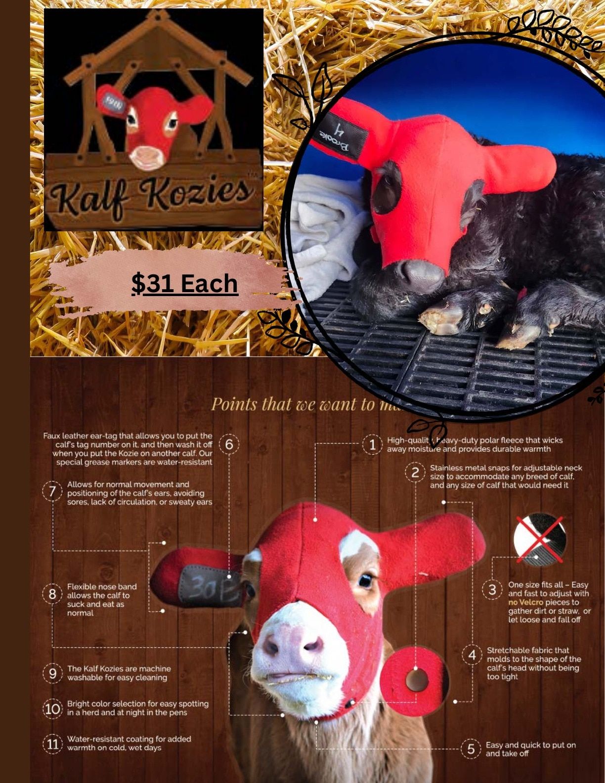 J2 Farm Supply Calving Catalogue Flyer January 1 - December 31, 2026