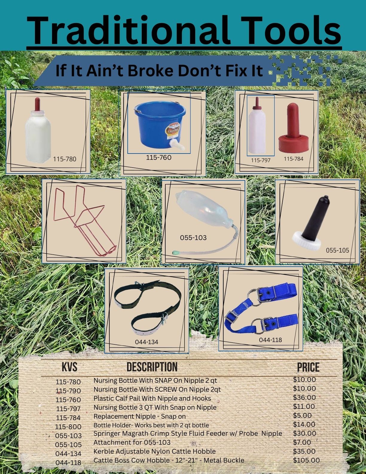 J2 Farm Supply Calving Catalogue Flyer January 1 - December 31, 2026