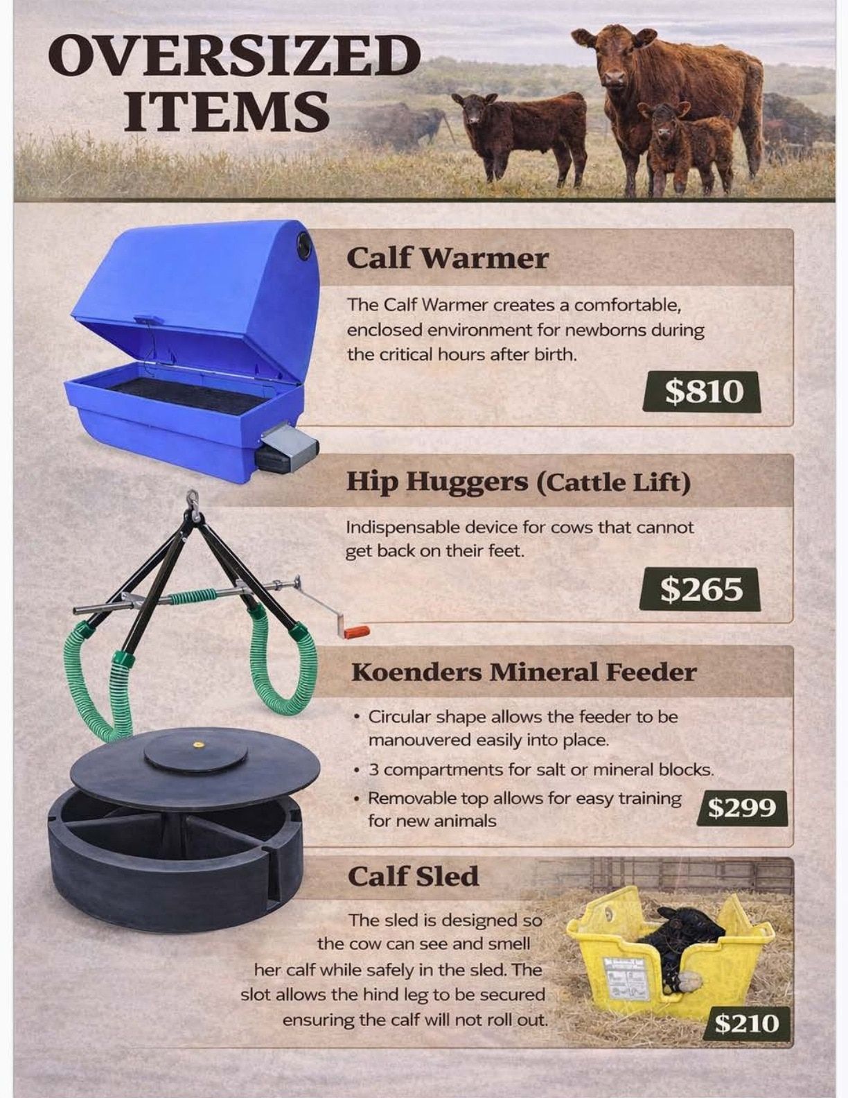 J2 Farm Supply Calving Catalogue Flyer January 1 - December 31, 2026