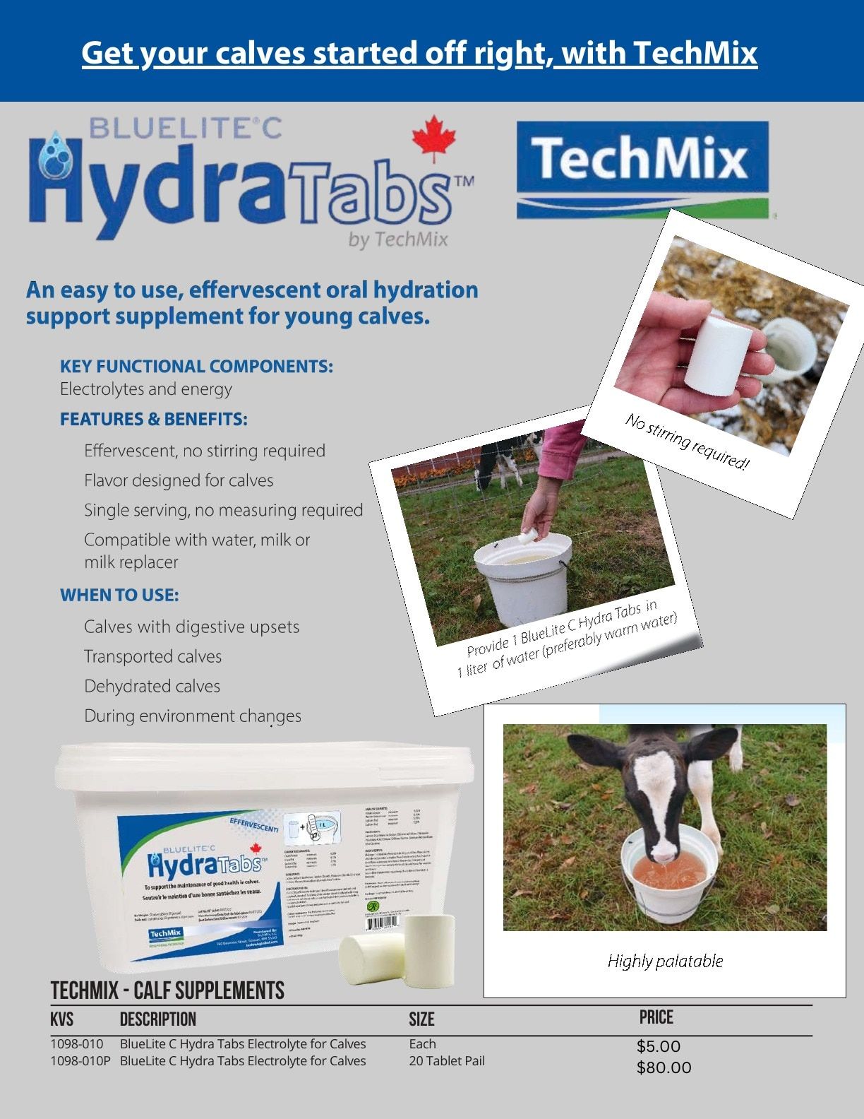 J2 Farm Supply Calving Catalogue Flyer January 1 - December 31, 2026