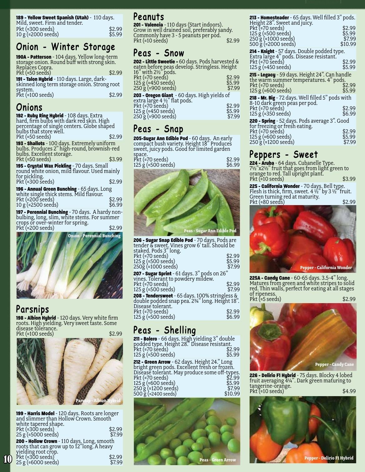 Early's Farm & Garden Centre Seed Catalogue Flyer January 1 - December 31, 2026