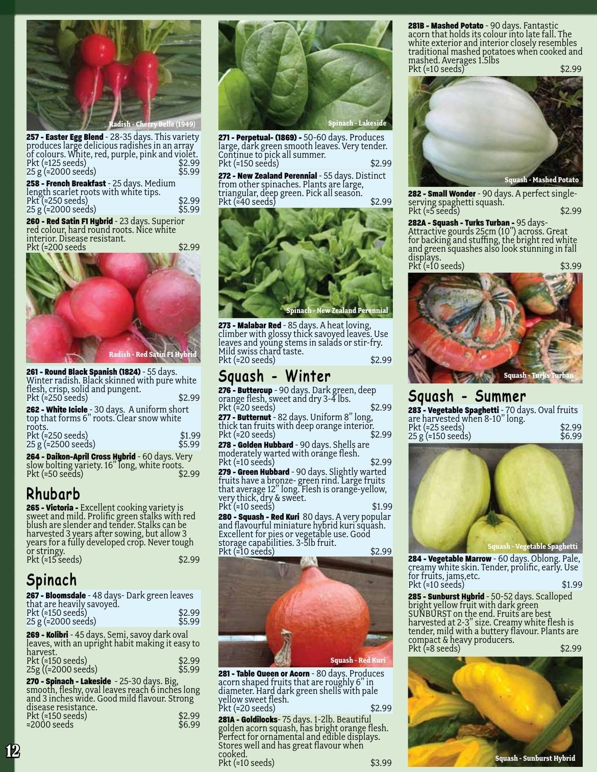 Early's Farm & Garden Centre Seed Catalogue Flyer January 1 - December 31, 2026
