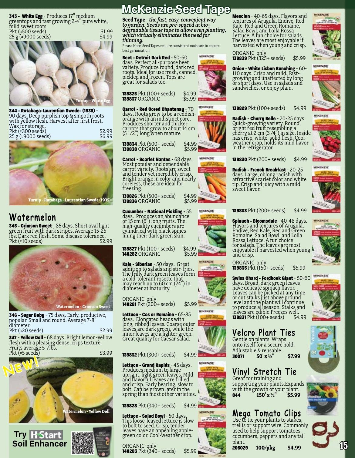 Early's Farm & Garden Centre Seed Catalogue Flyer January 1 - December 31, 2026